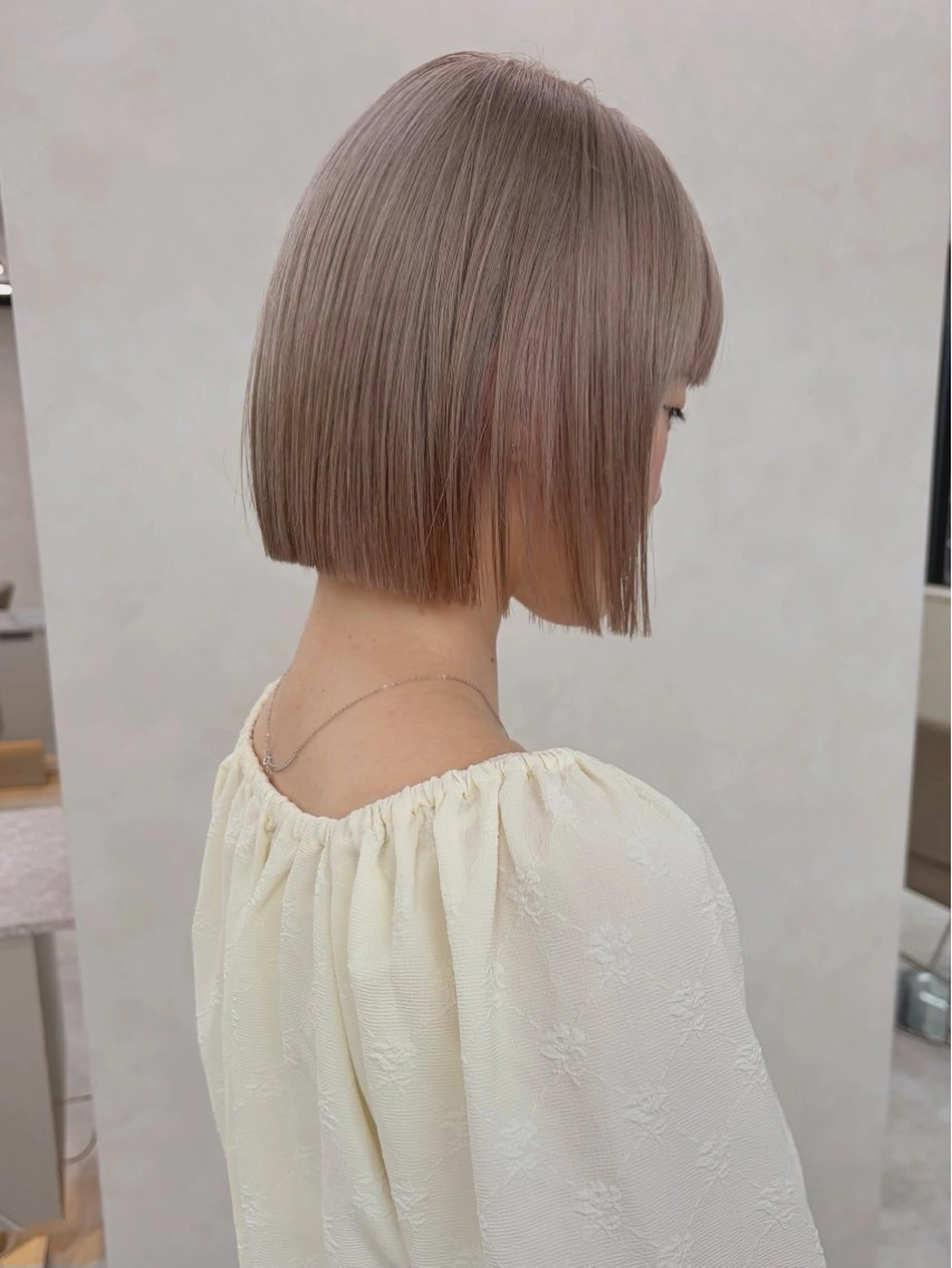 ショート すずか ／艶感カラー🪽🫧のヘアスタイル