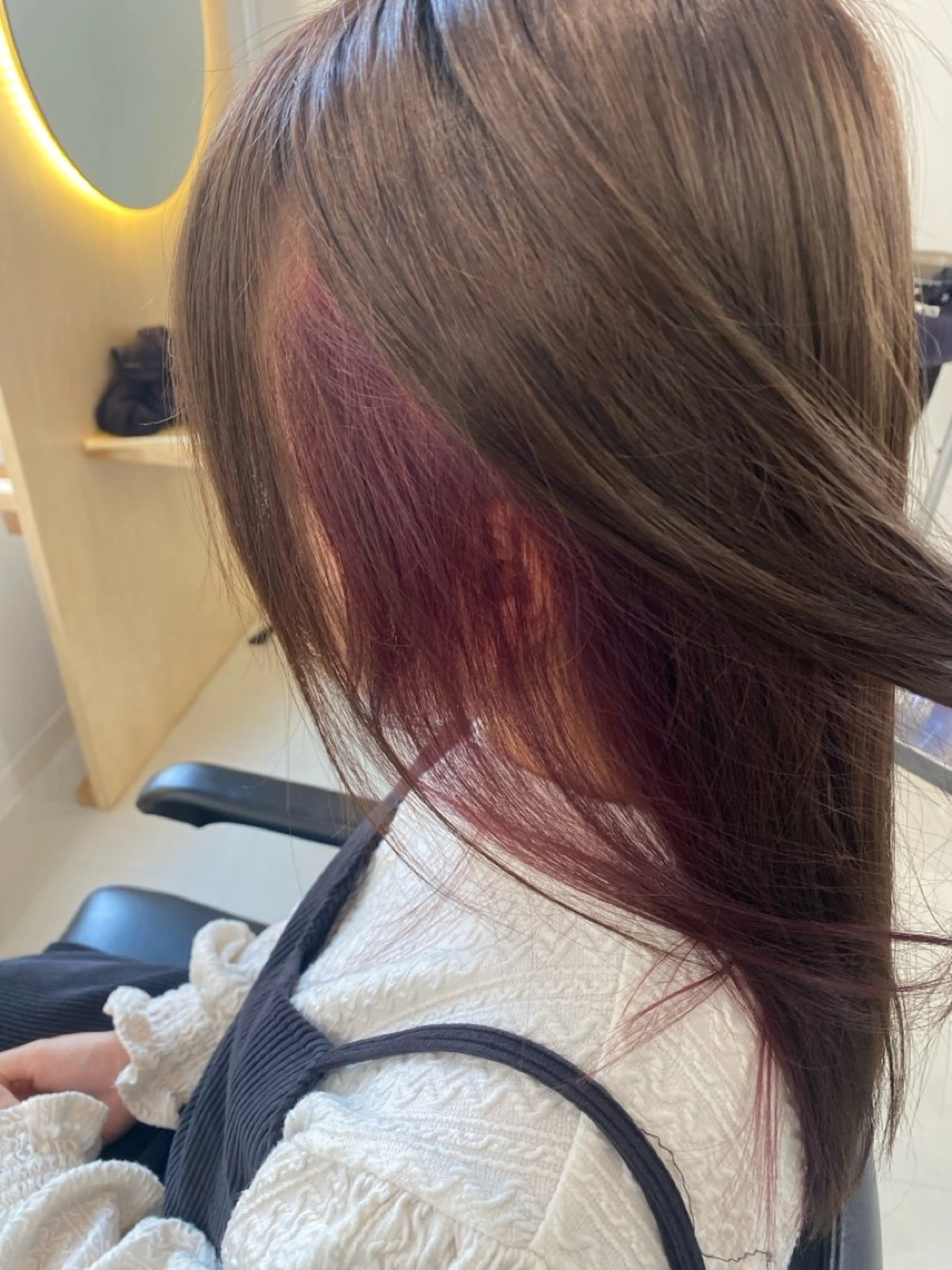 ミディアム 山田 希綺のヘアスタイル