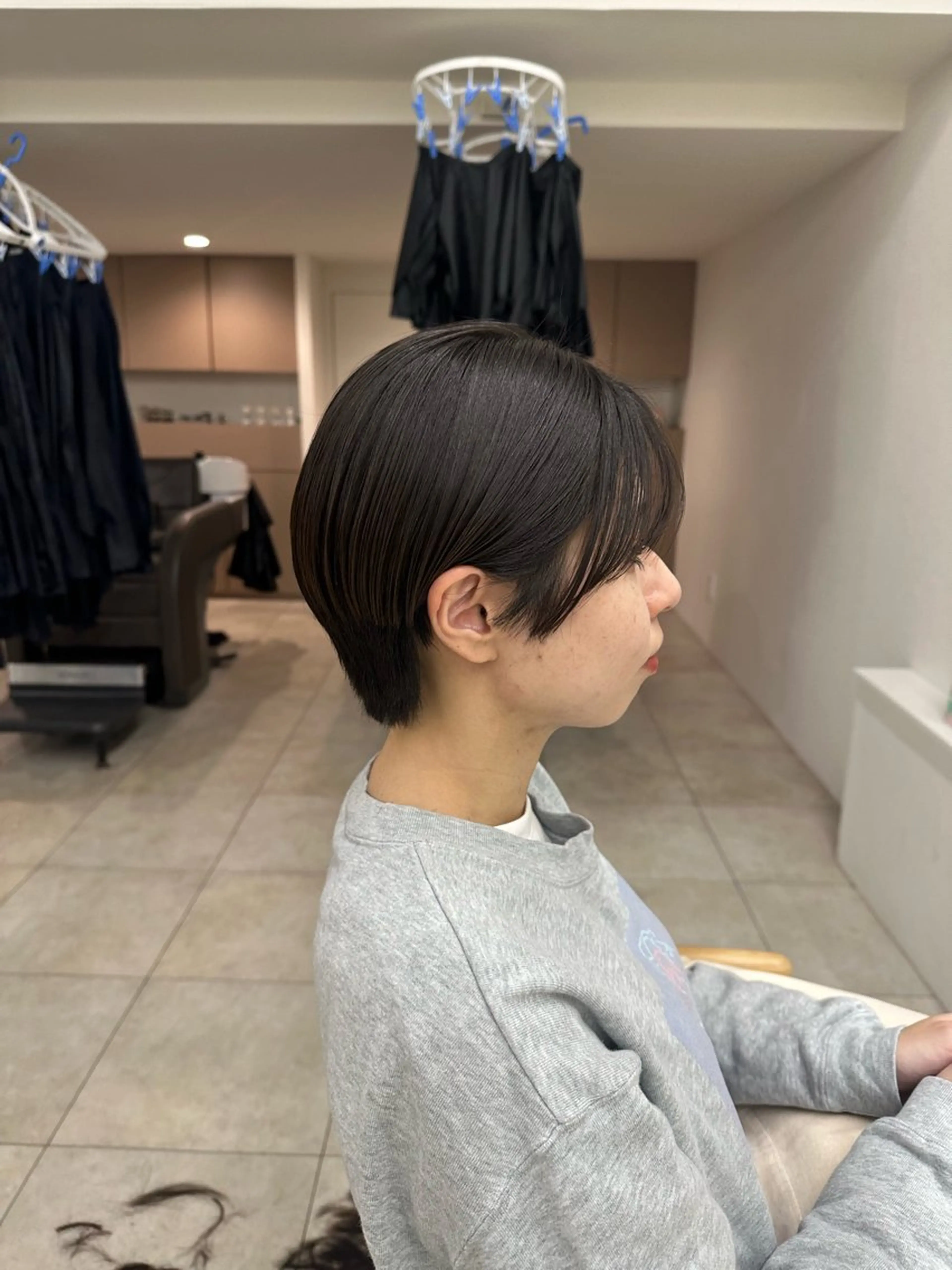 ショート 平井 深優のヘアスタイル