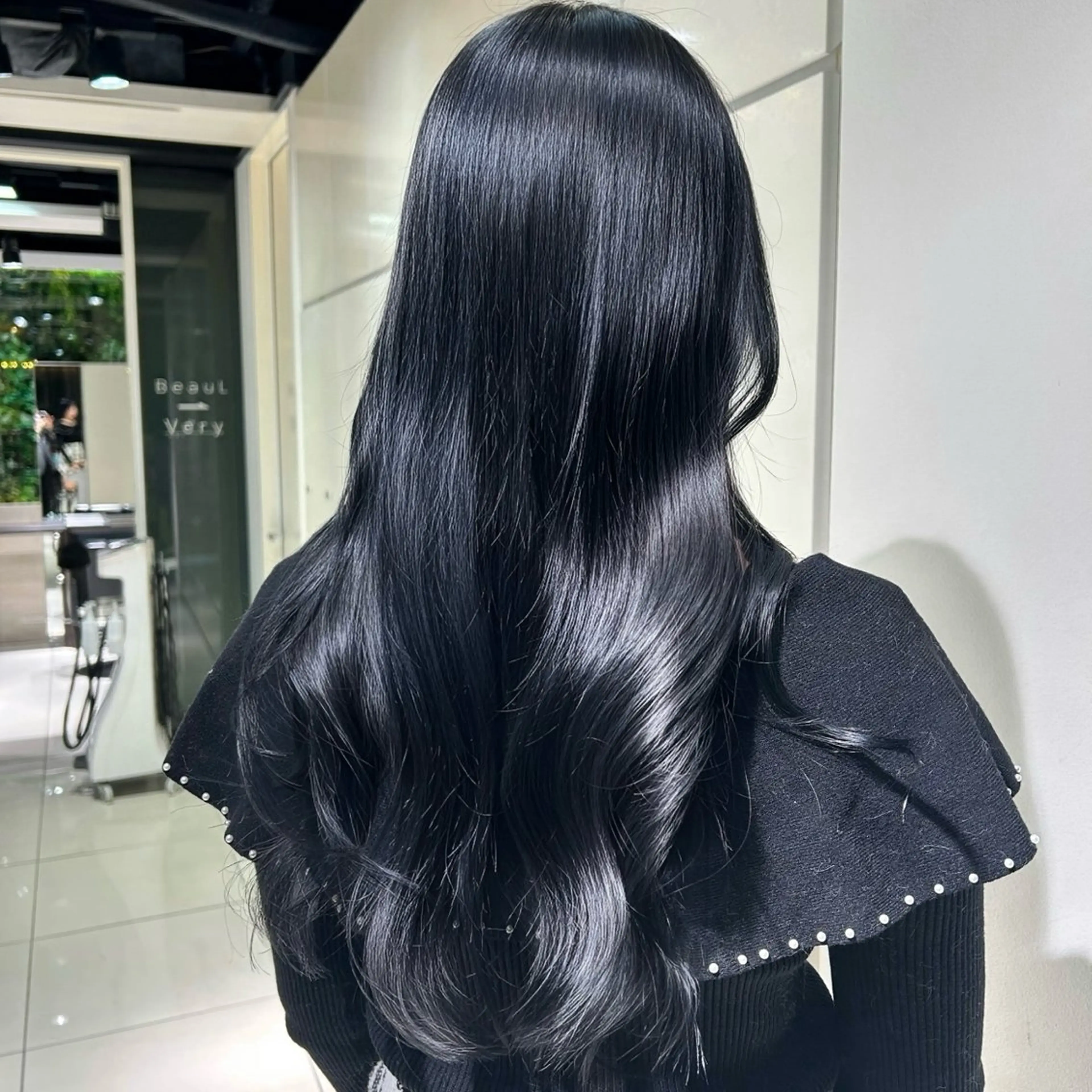 カラー ヘアカラー Rinkaアレンジ/ 顔まわり/縮毛矯正のヘアスタイル