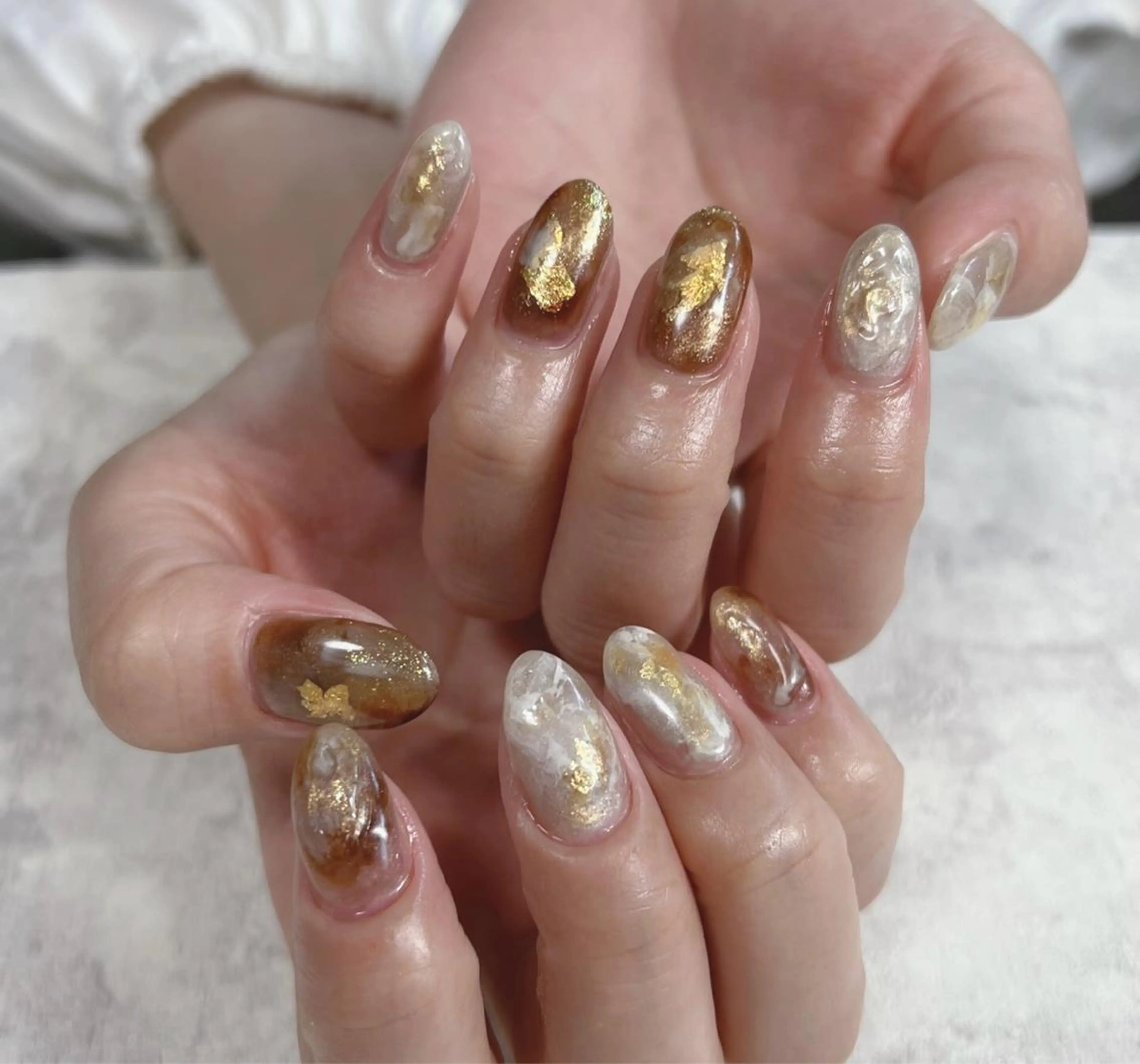 ネイル ハンドネイル 𝑺 𝒏𝒂𝒊𝒍✳︎のネイルデザイン