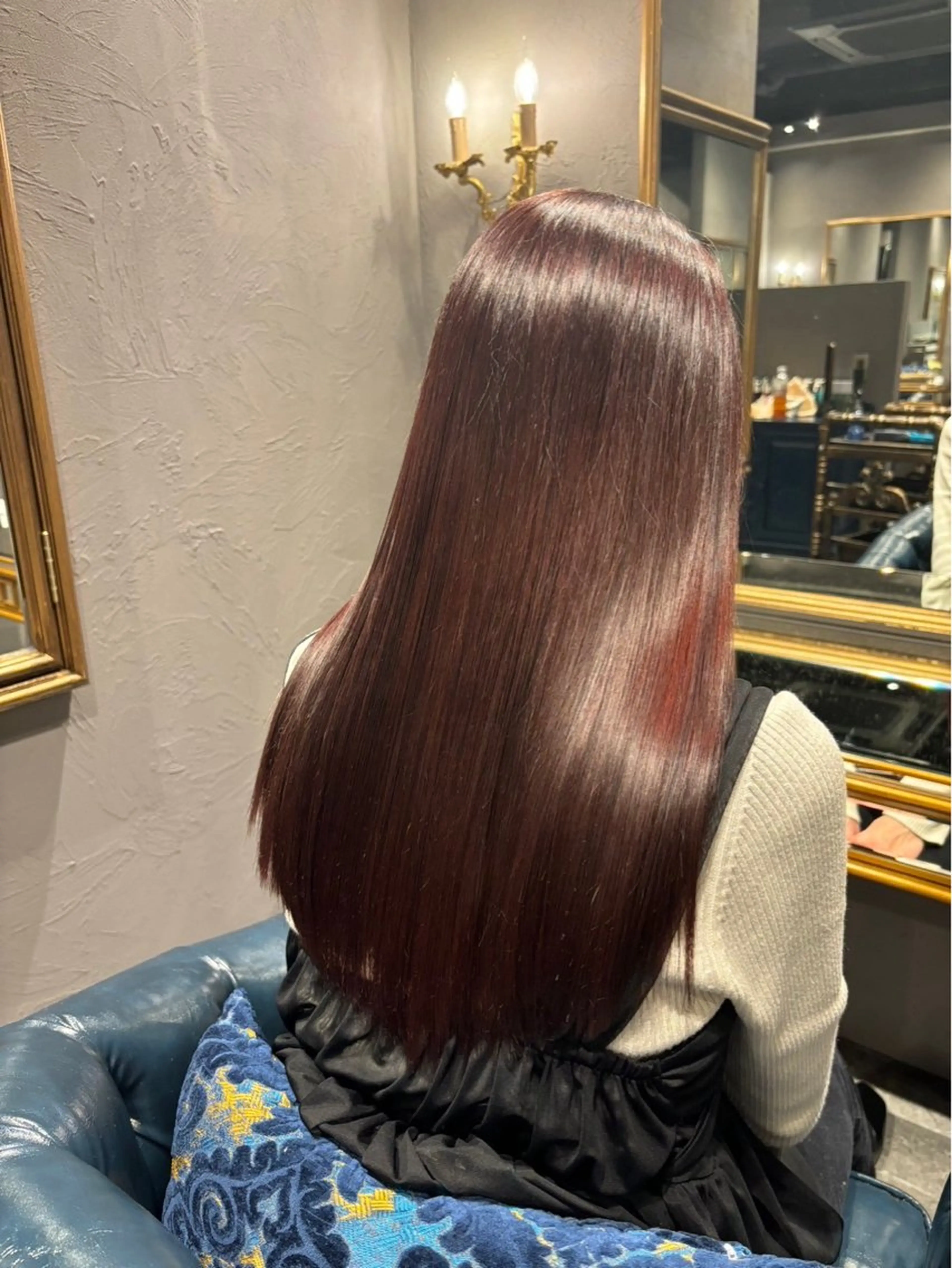 ロング 角井 竜のヘアスタイル