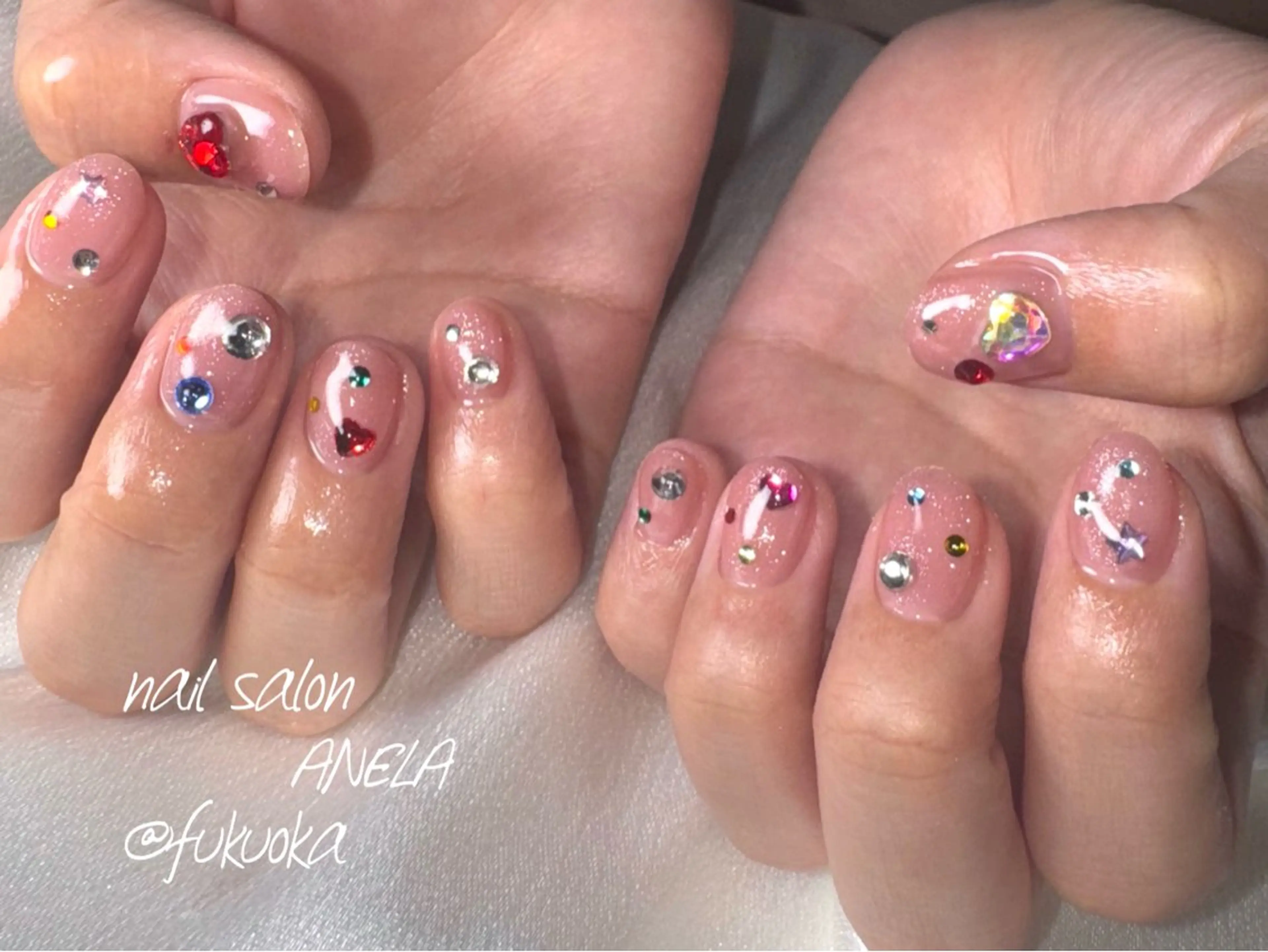 ネイル ハンドネイル nail salon ANELA mayaのネイルデザイン