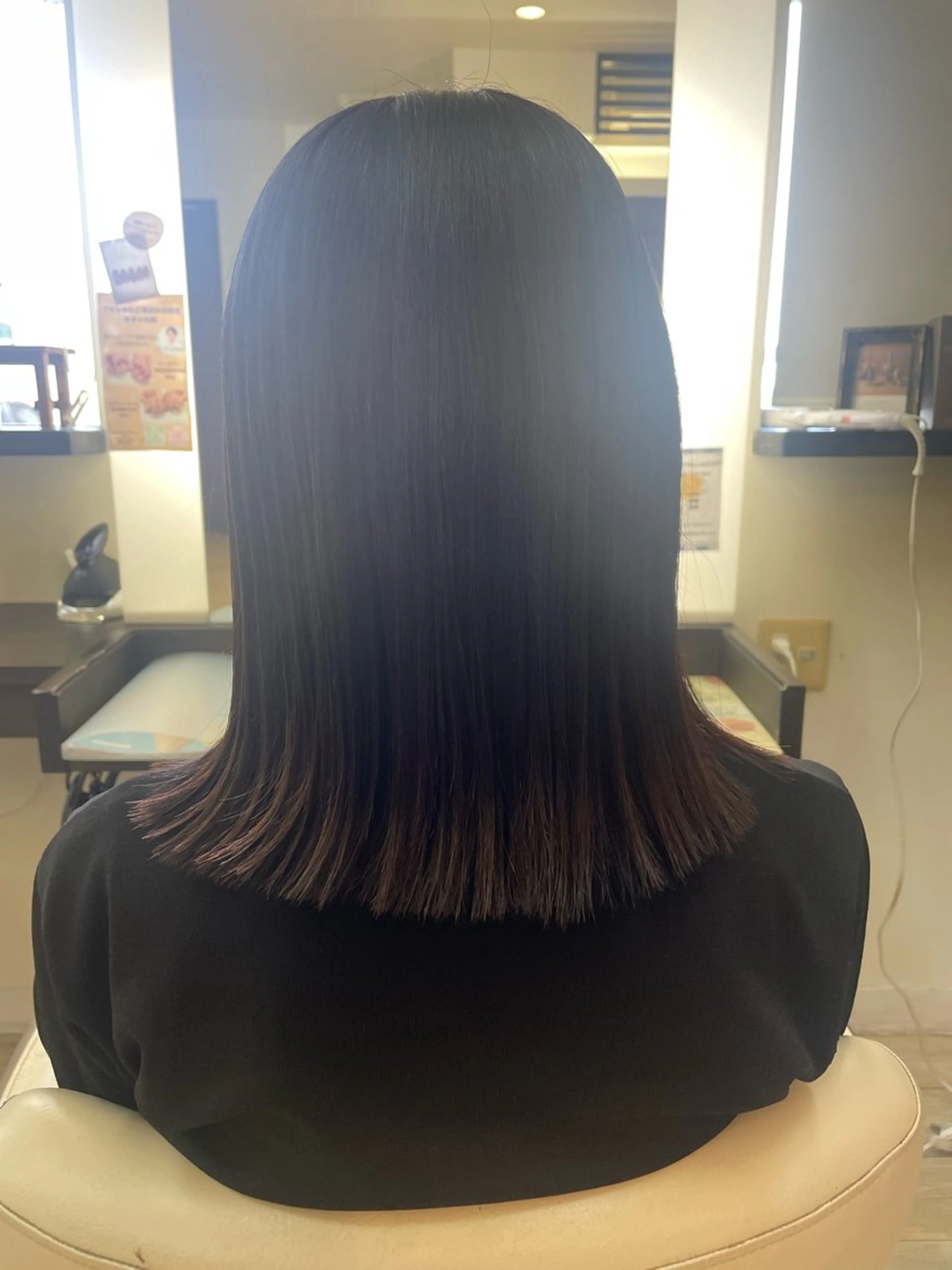 ミディアム 縮毛矯正 ルプラボウ/鈴木颯天 /艶カラー／縮毛矯正のヘアスタイル