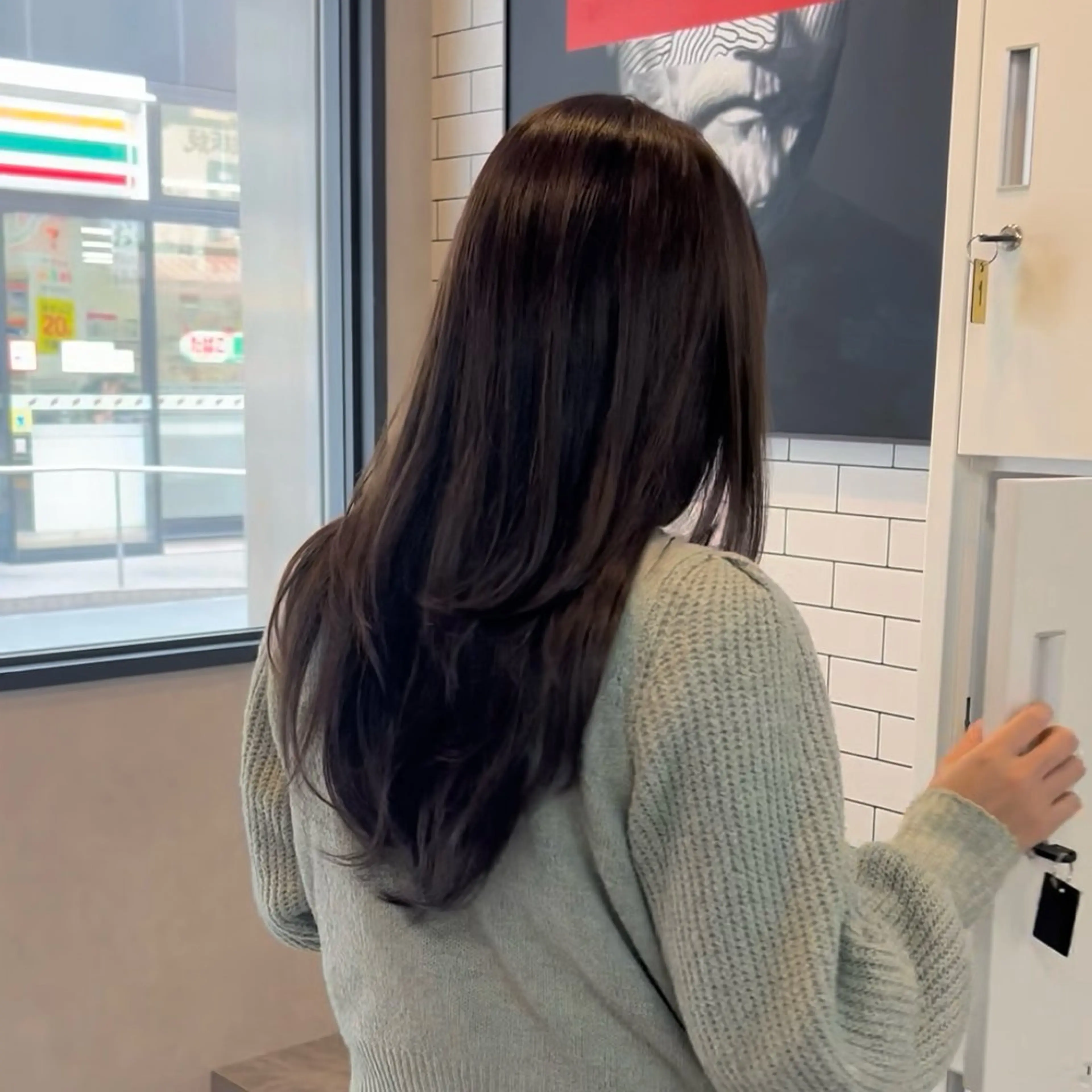 ロング カラー いなみね はるきのヘアスタイル