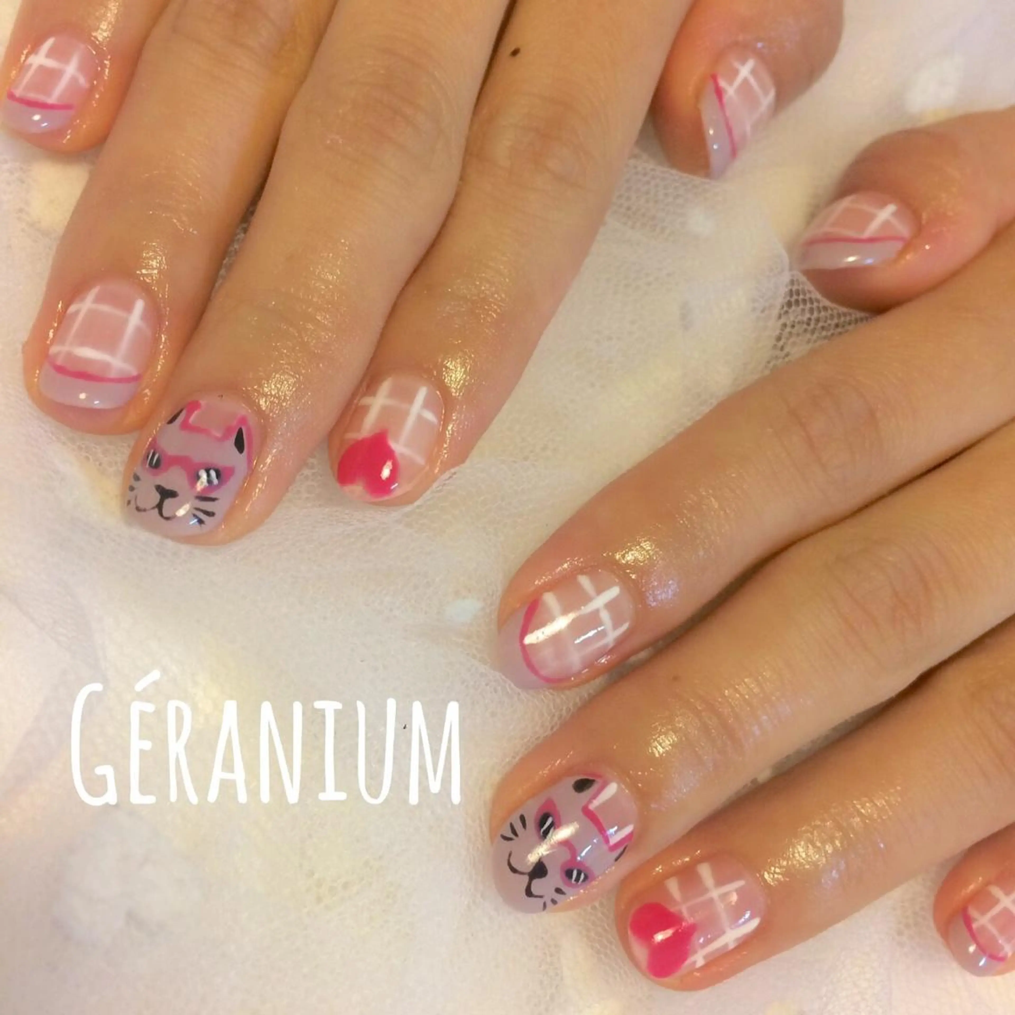 ネイル GéRanium Harukaのネイルデザイン