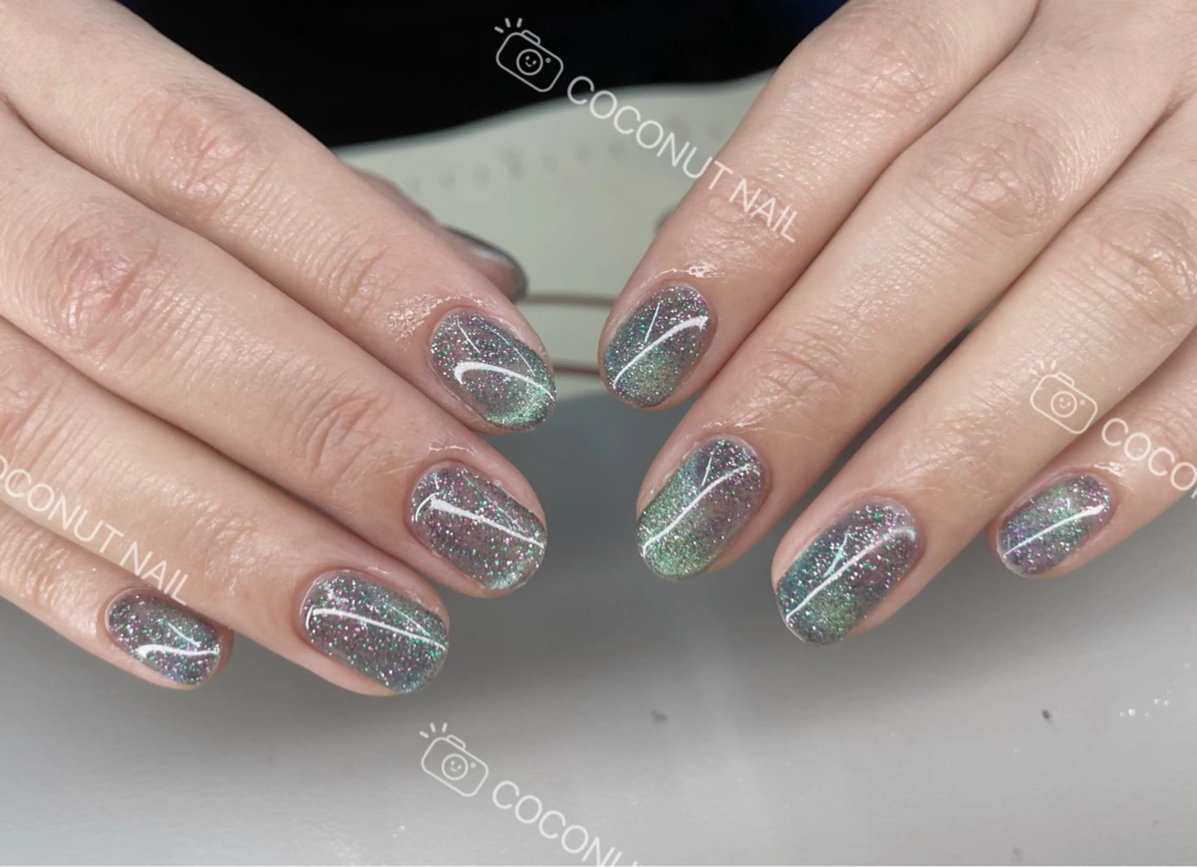 ネイル ハンドネイル 神田 ココナッツのネイルデザイン