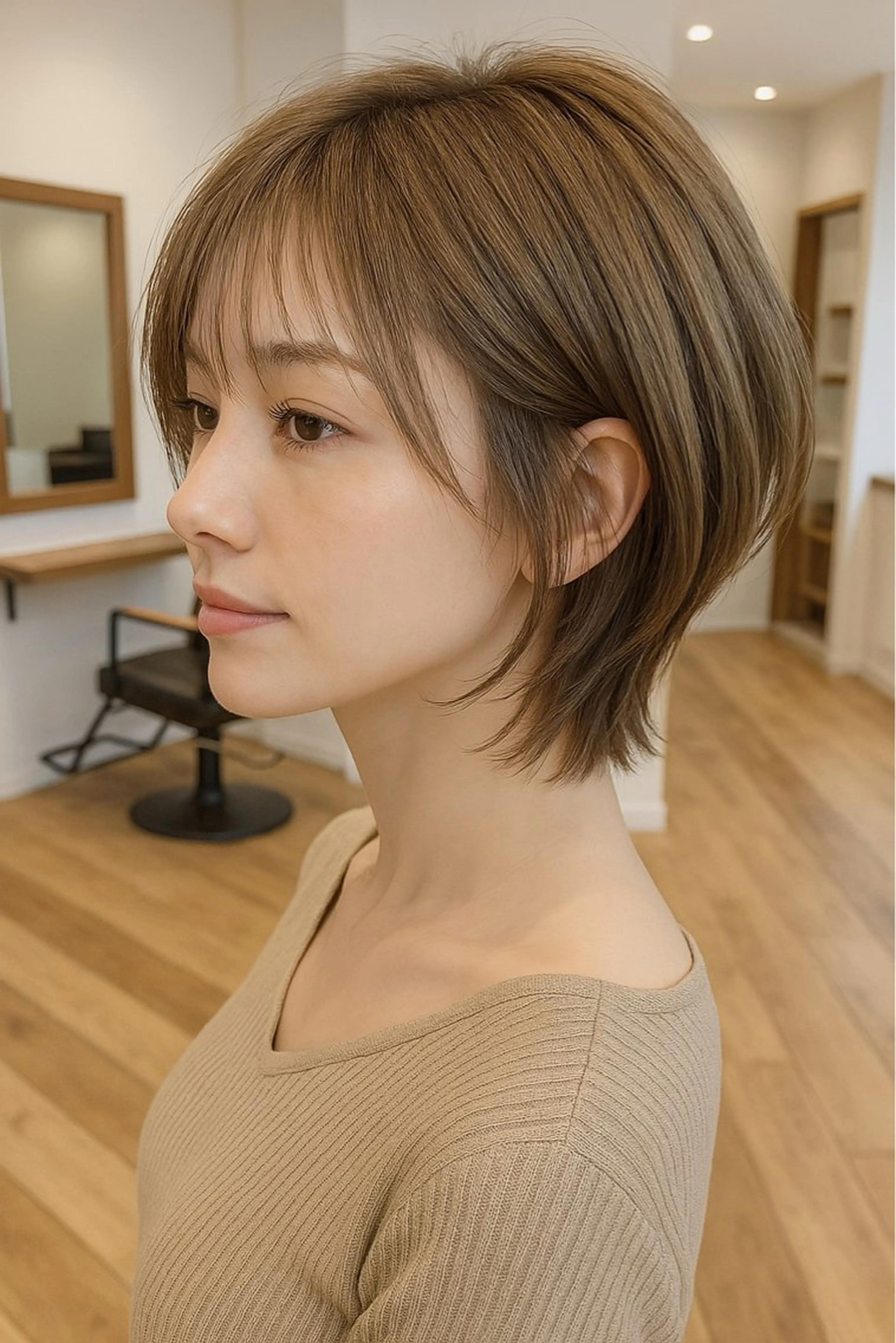 ショート カラー ショートボブ ボブ 似合わせカット ショートヘア 小顔カット カット ヘアカラー トリートメント ショート、ボブの神✨ 峯朋也✂︎✨のヘアスタイル