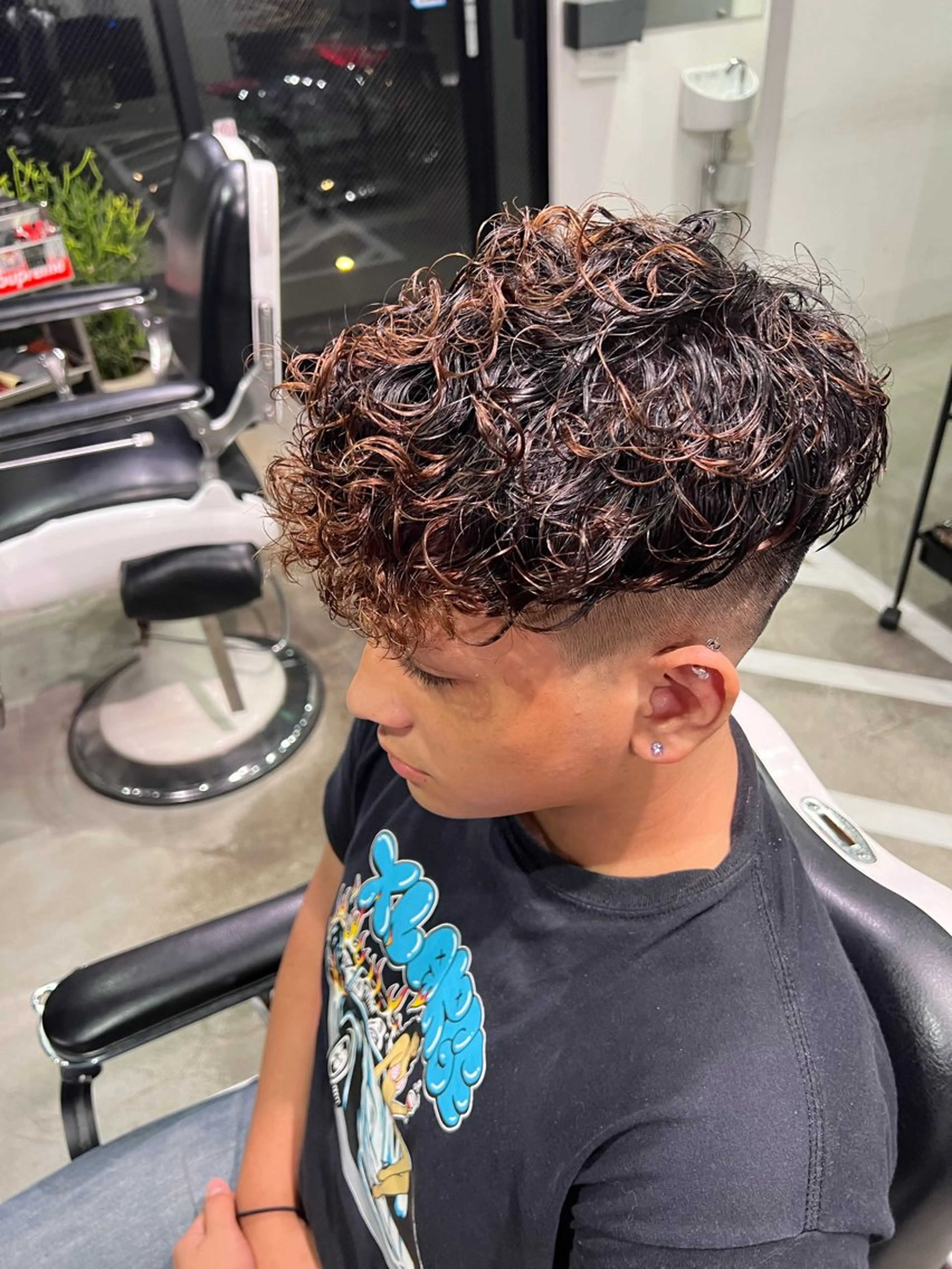 パーマ 朝陽 ／メンズヘア特化のヘアスタイル