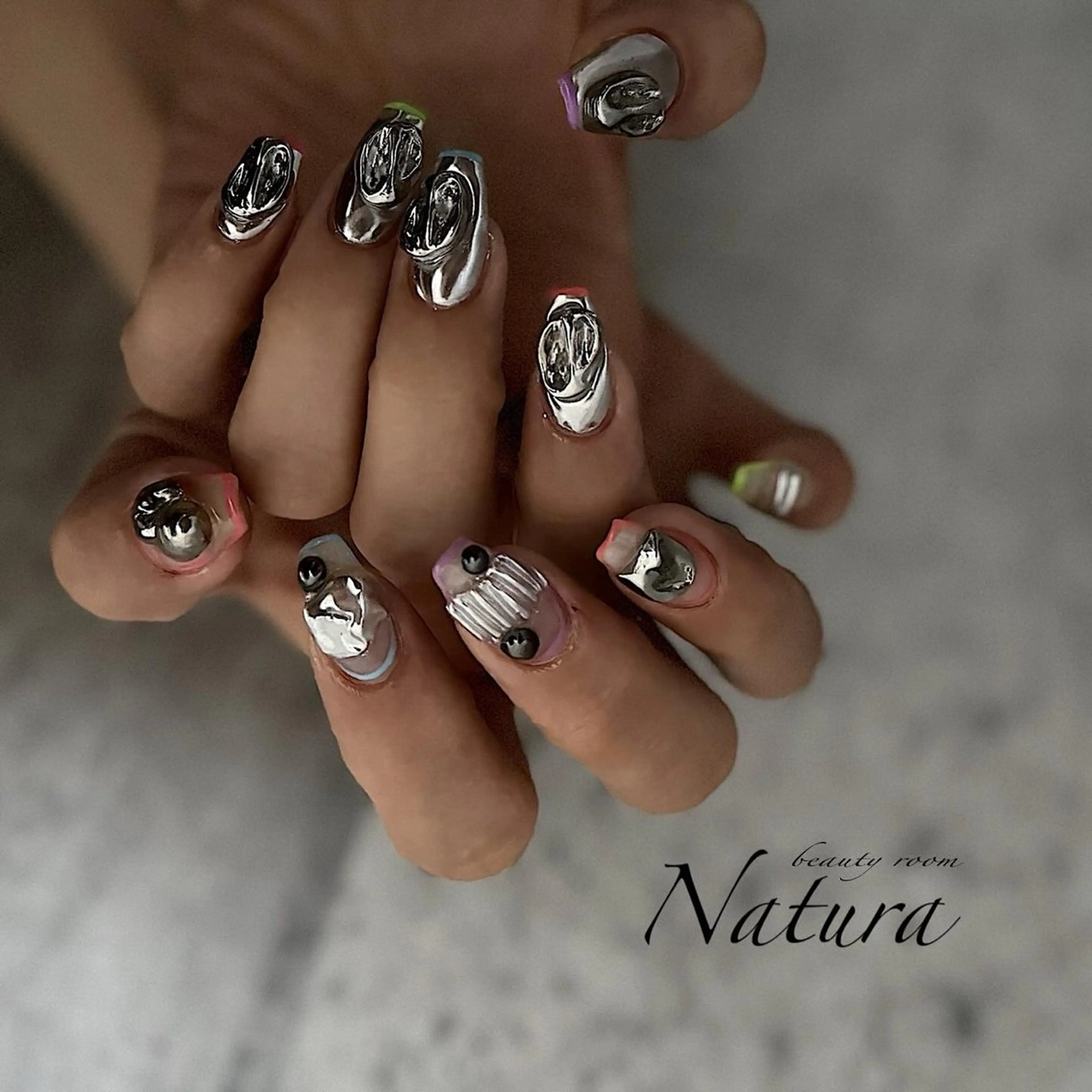 ネイル ハンドネイル beautyroom Naturaのネイルデザイン