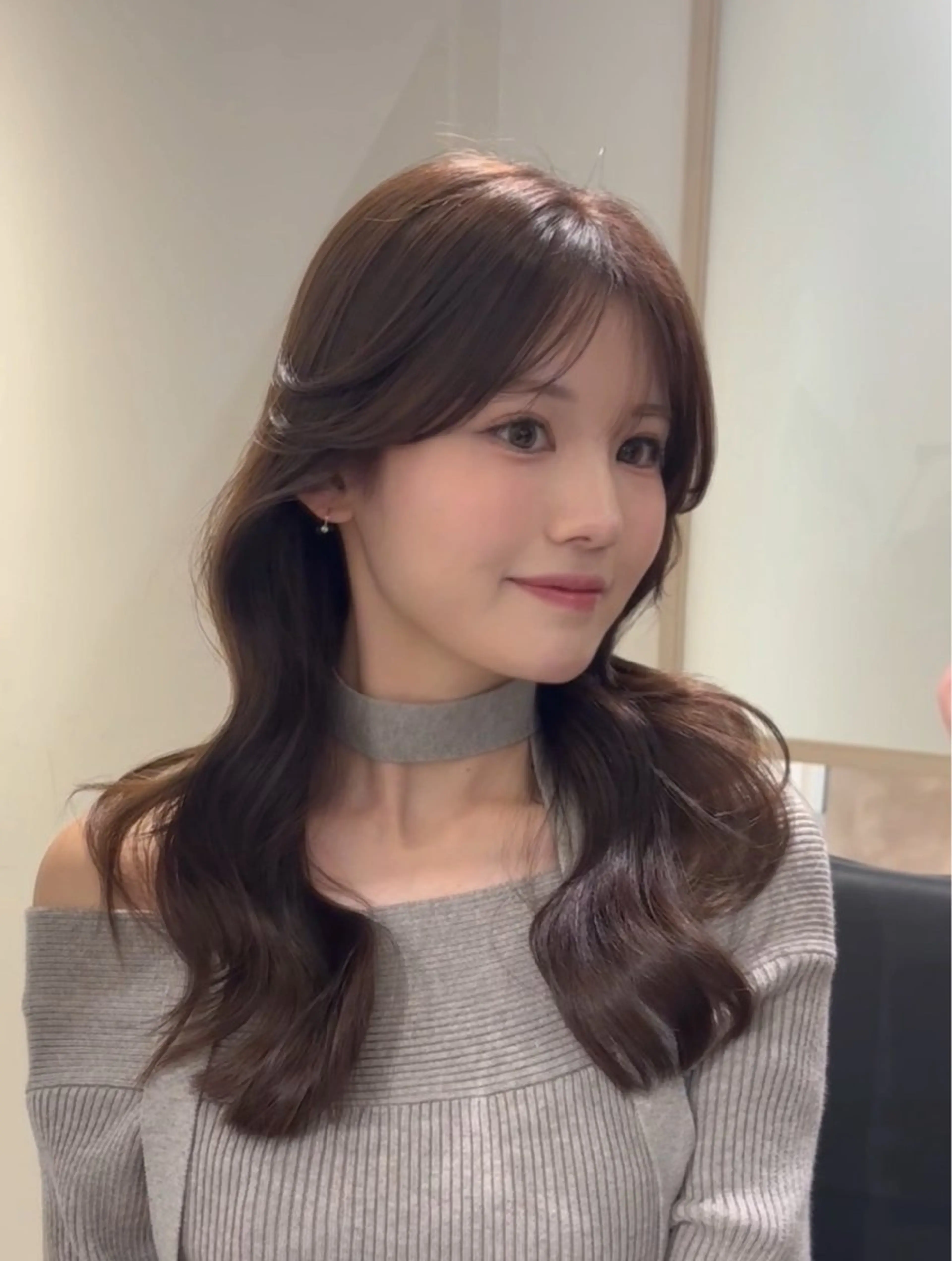 セミロング 似合わせカット SEAM天神大名店所属・永本 ミツルのヘアスタイル