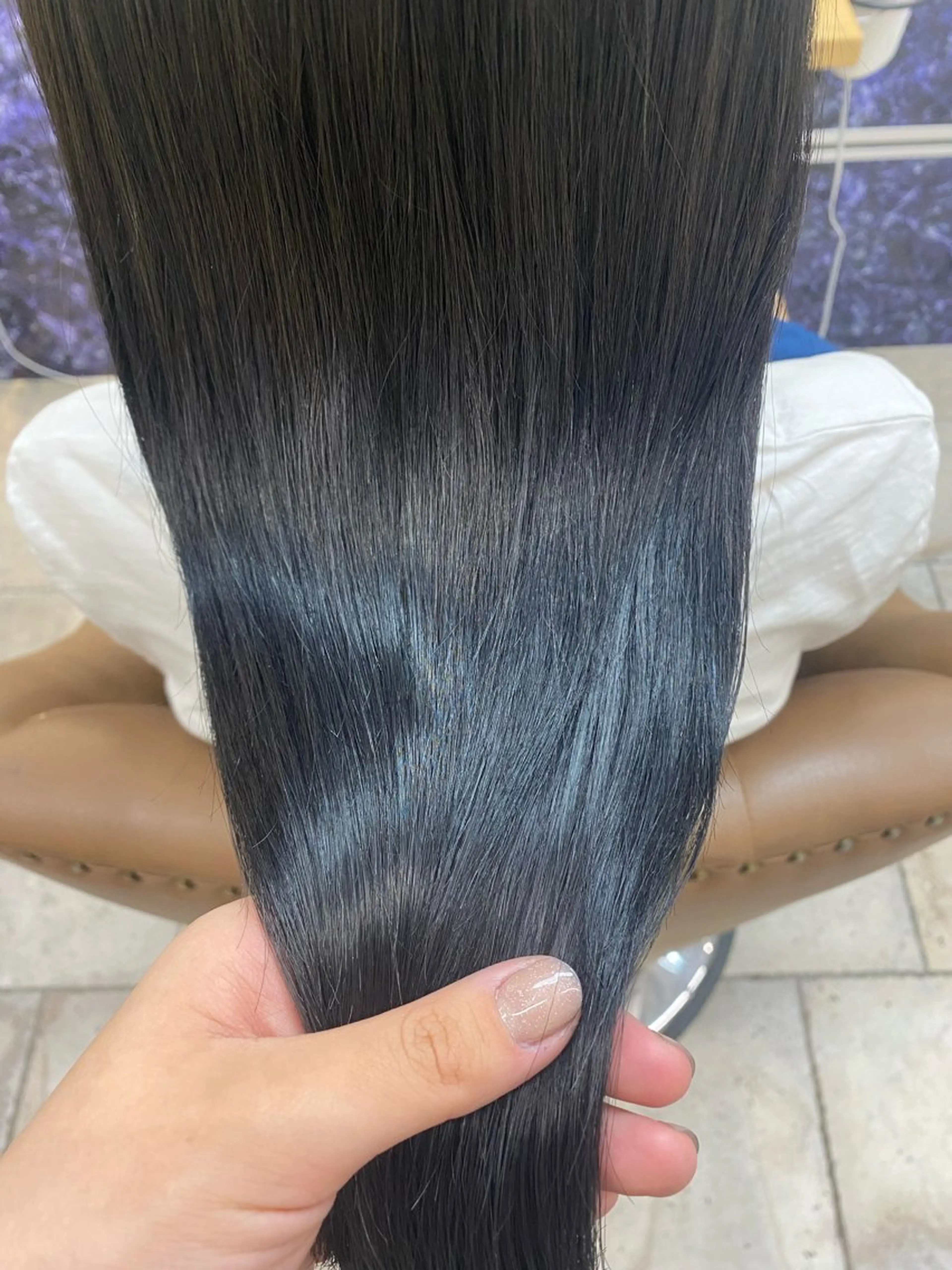 【🌼うる艶縮毛矯正🌼】縮毛矯正+炭spa +Aujuaクイックトリートメントの写真