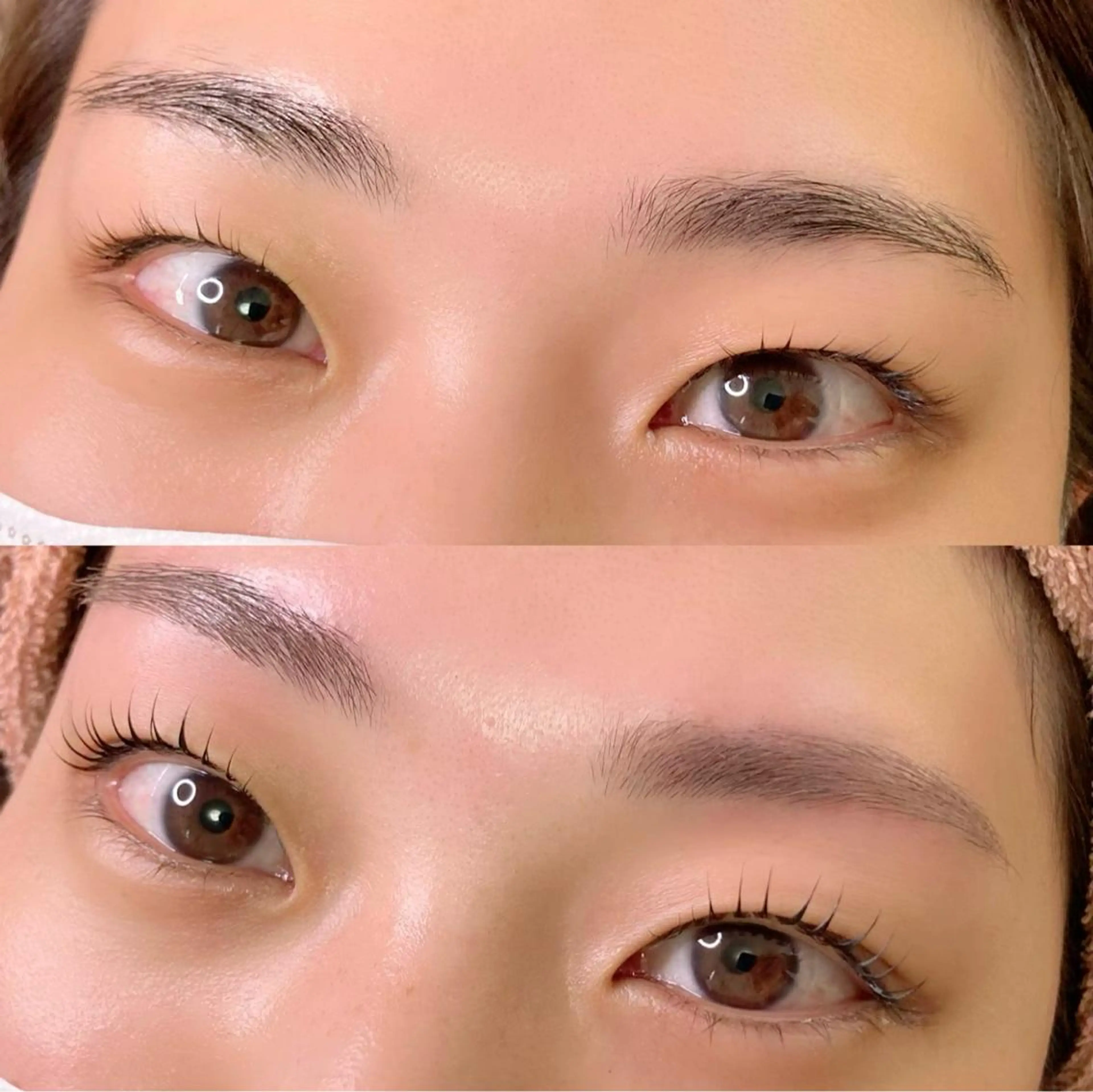 マツエク・マツパ アイブロウ 一重×まつ毛パーマ 塚田 里香のマツエク・マツパデザイン