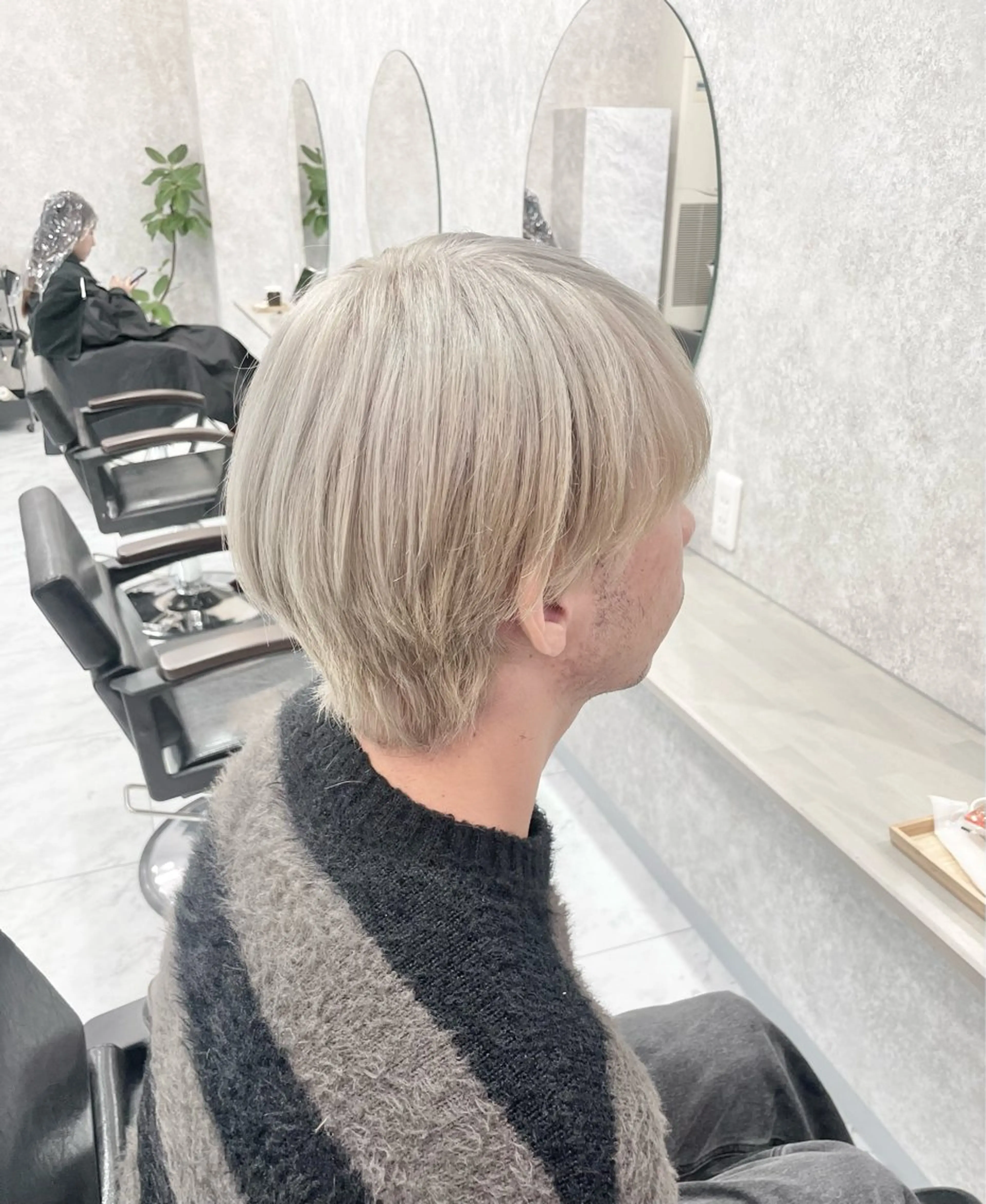 ショート 🦋ハイトーン🦋 石山 希理🦋のヘアスタイル