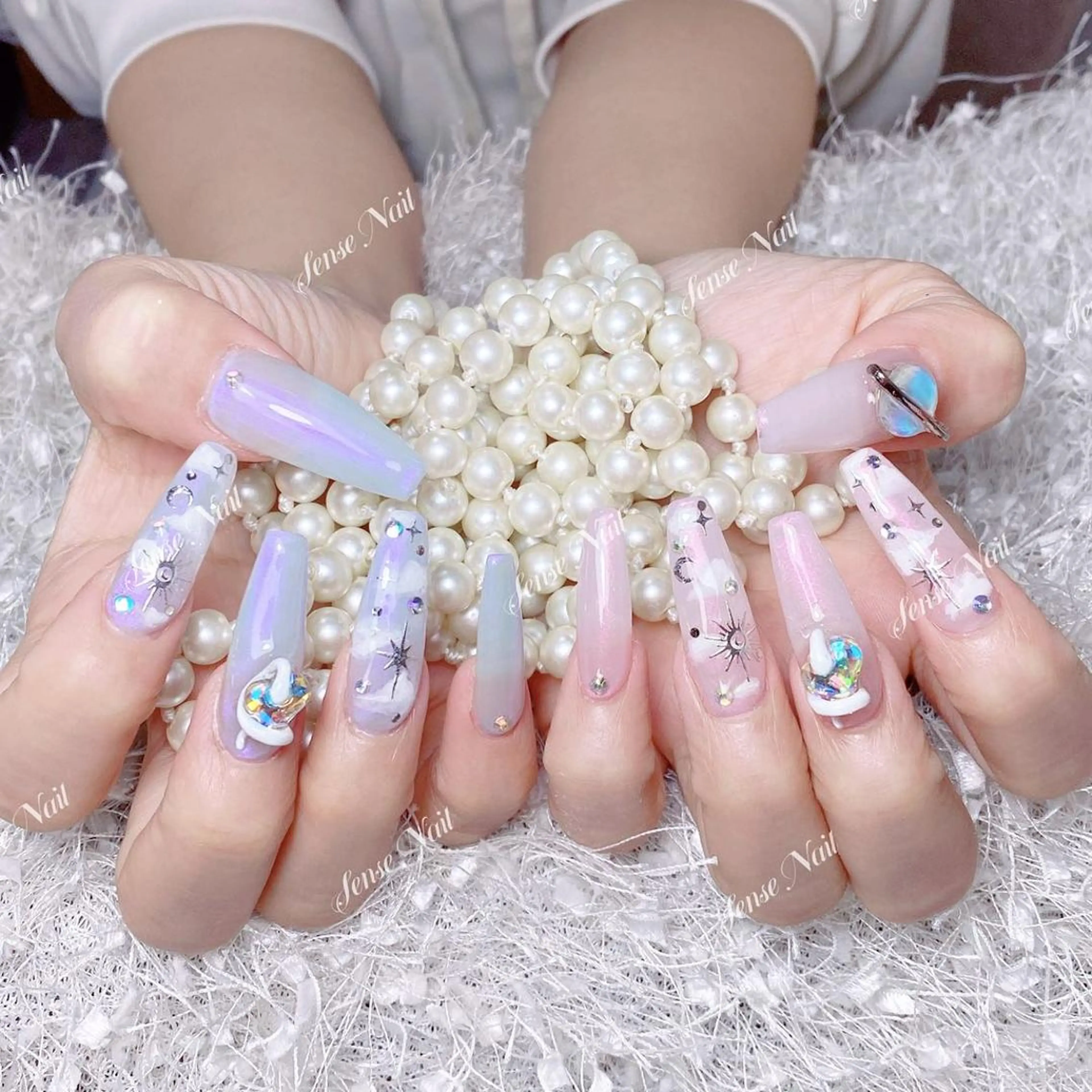 ネイル ハンドネイル Bunny 🐰のネイルデザイン