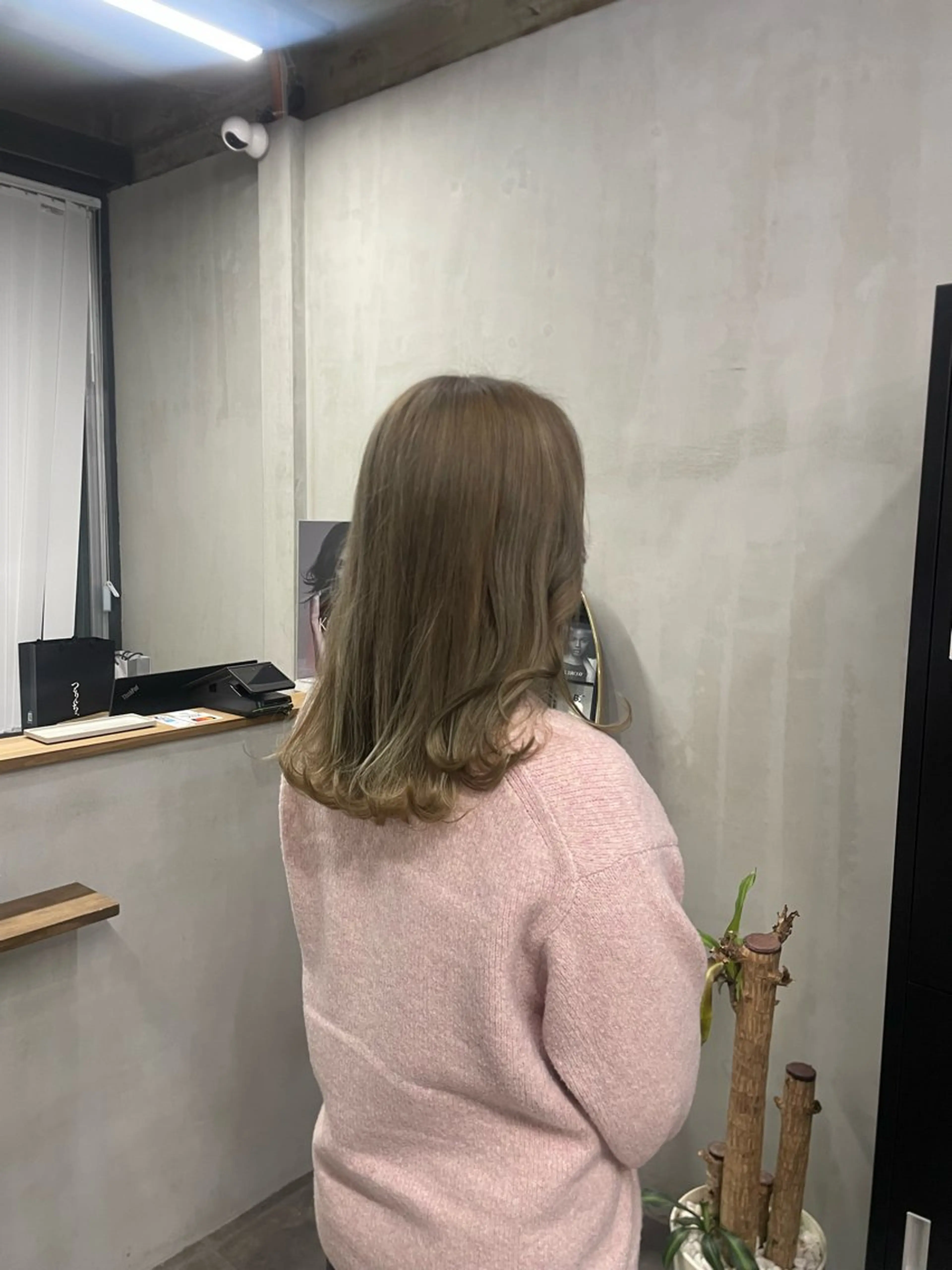 カラー ベージュカラー ブリーチ 髪質改善 ヘアカラー トリートメント ユウ/ ALLEN hairのヘアスタイル