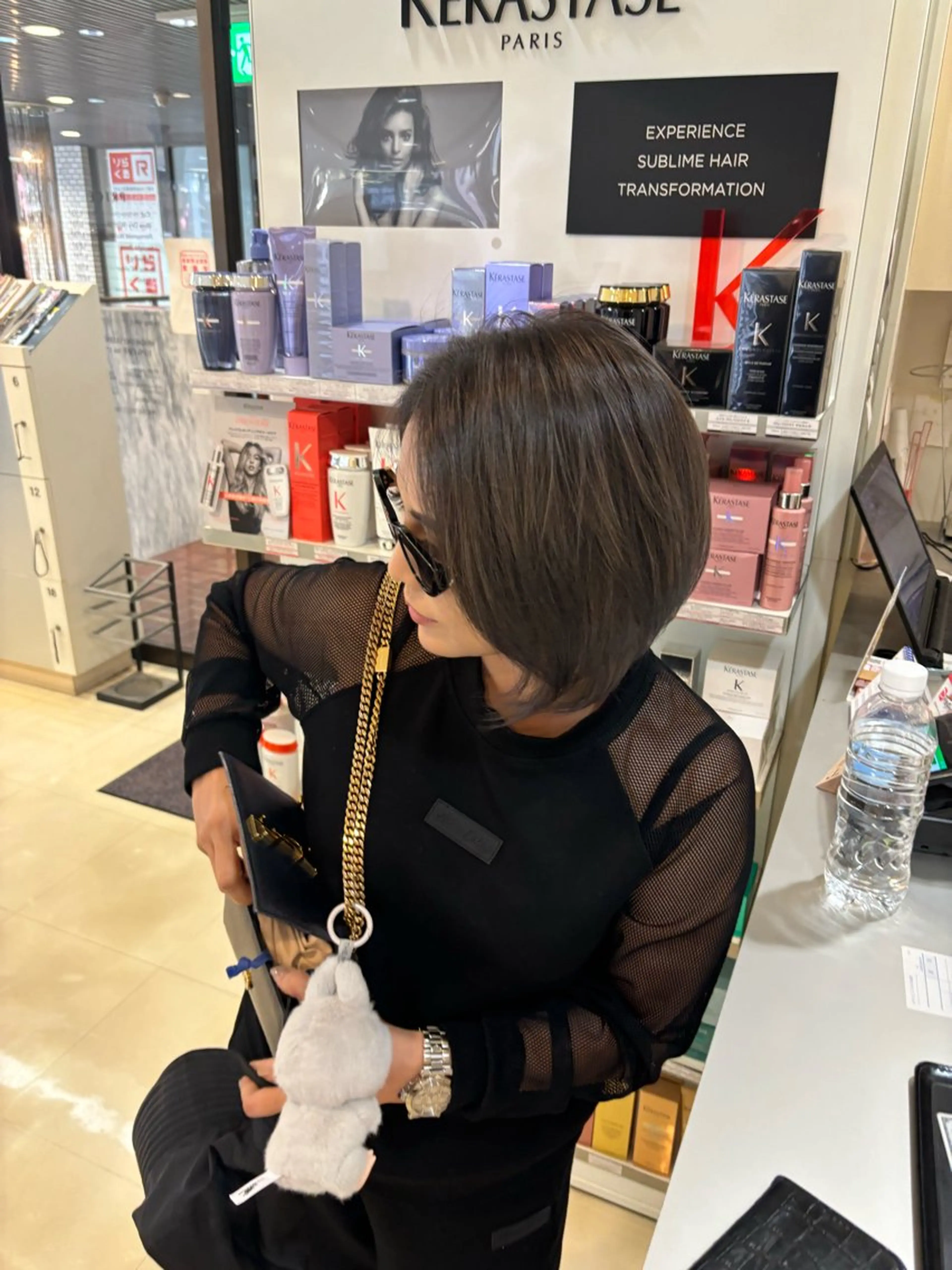 カラー ブリーチ ナナ/大阪心斎橋/ レイヤーカットのヘアスタイル