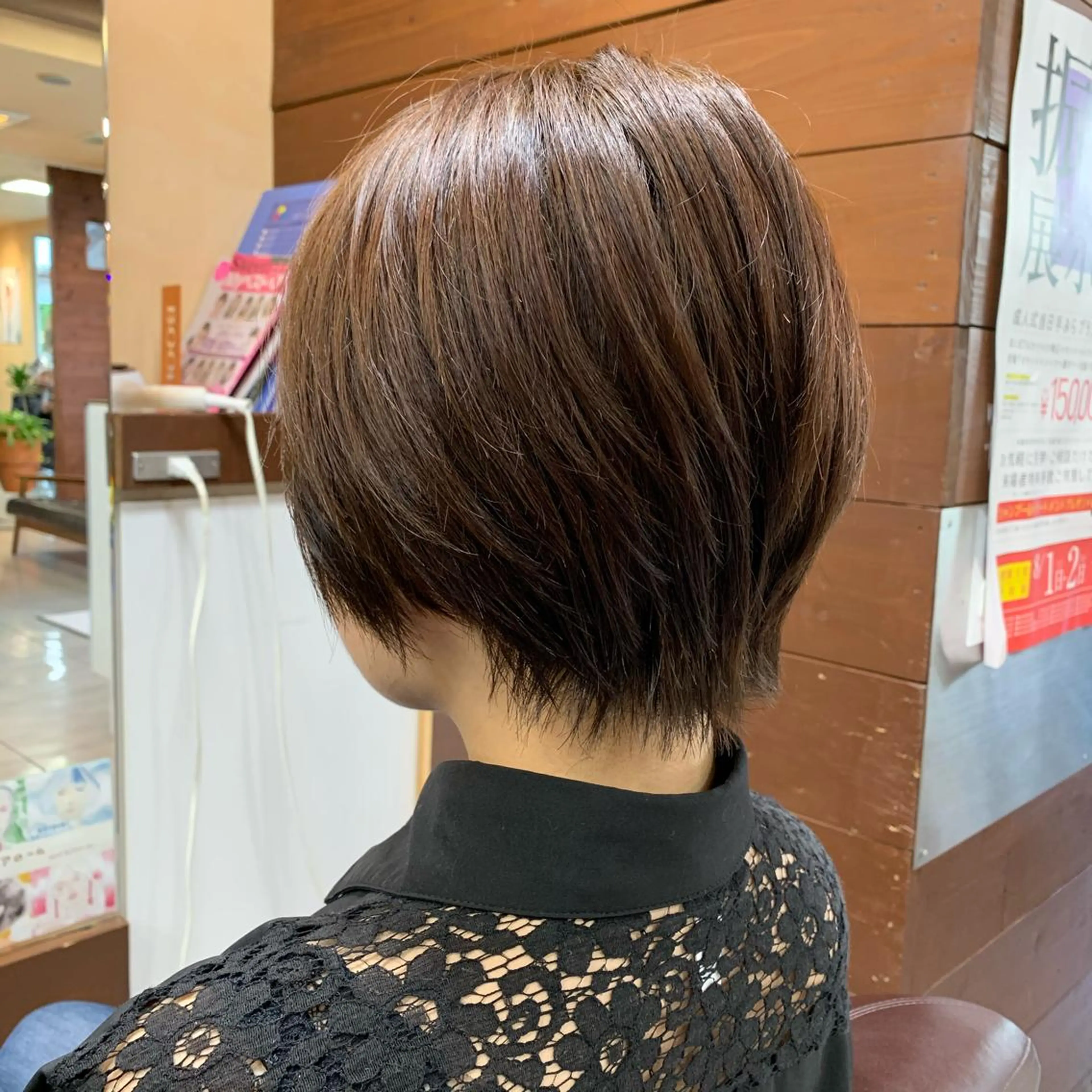 ショート カラー カット ヘアカラー トリートメント 似合わせ/前髪カット /店長   村上直也のヘアスタイル