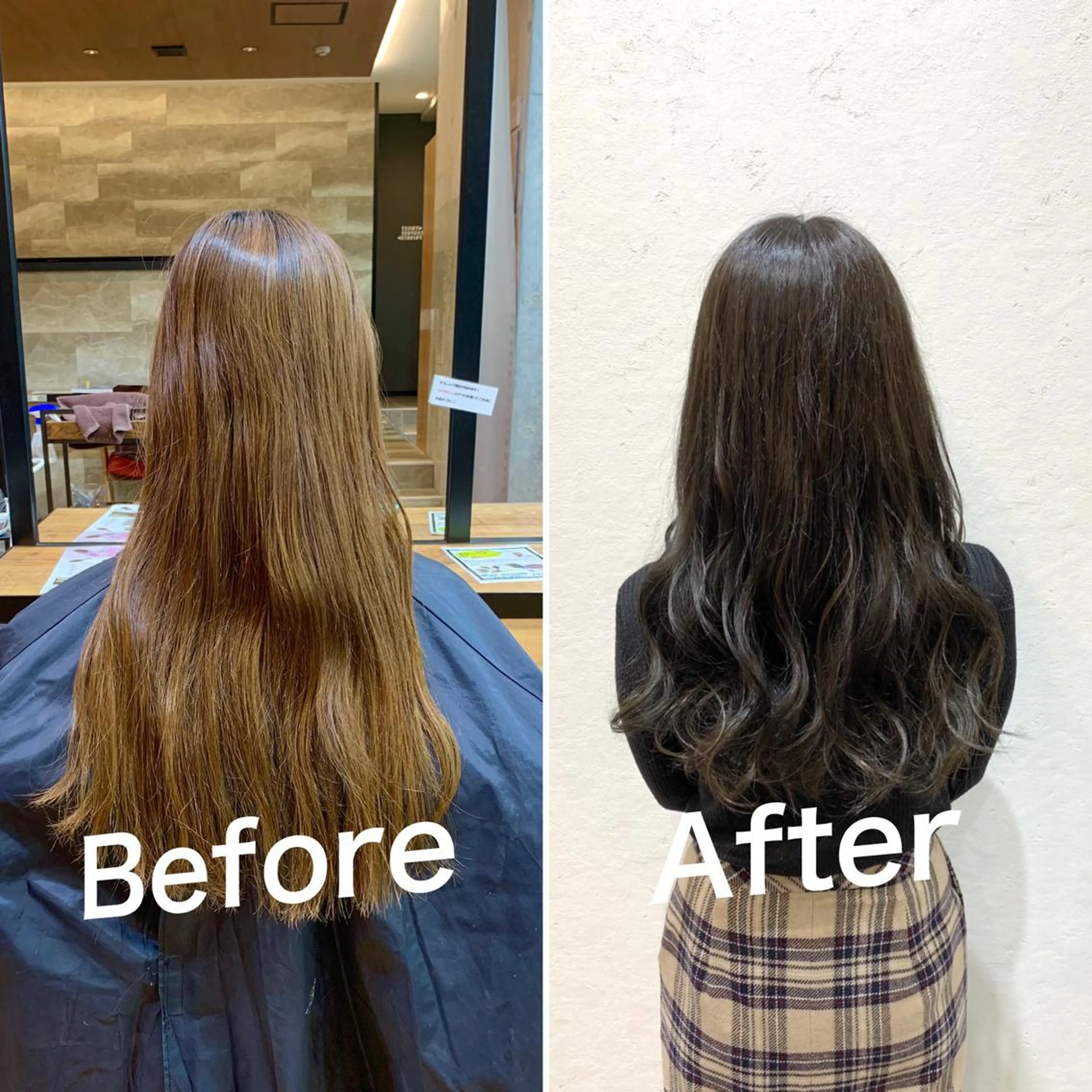 カラー カット トリートメント 佐瀬竜矢PRIMAL /portのヘアスタイル