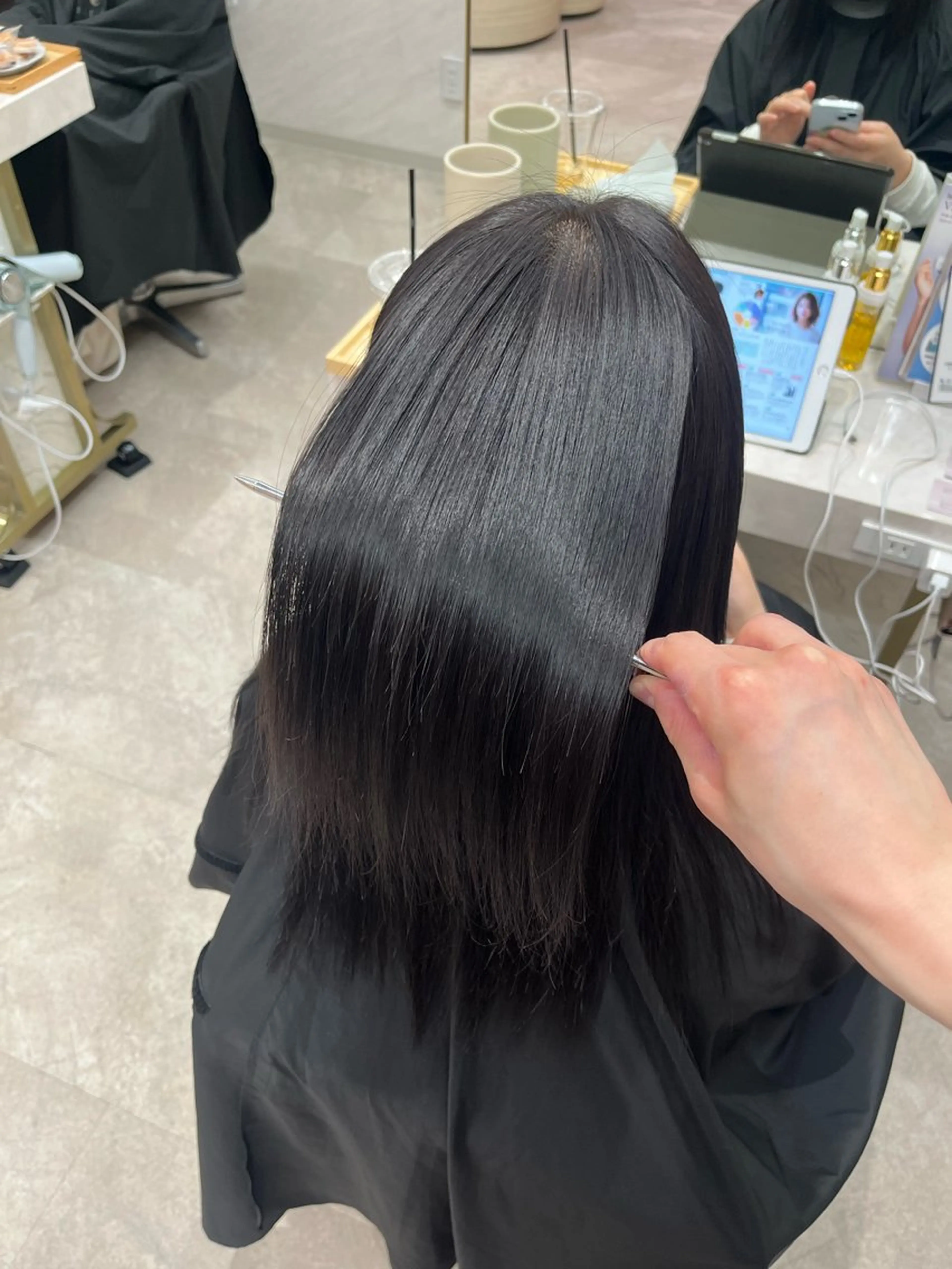 ロング 縮毛矯正 トリートメント 髪質改善特化/美髪/ タクマのヘアスタイル