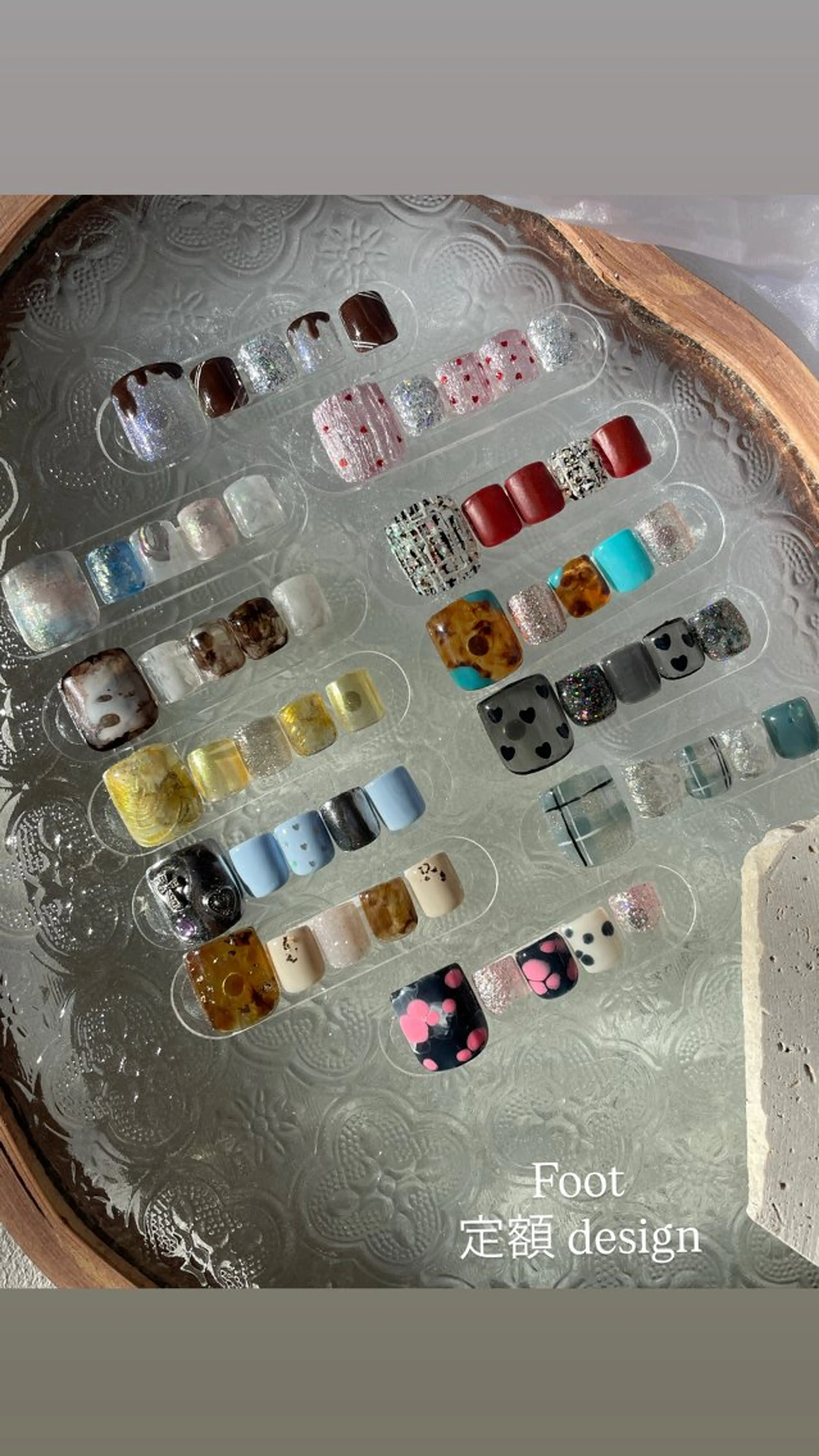 ネイル アートネイル フットネイル フットネイル atelier  Lig所属・ネイリスト shouのネイルデザイン