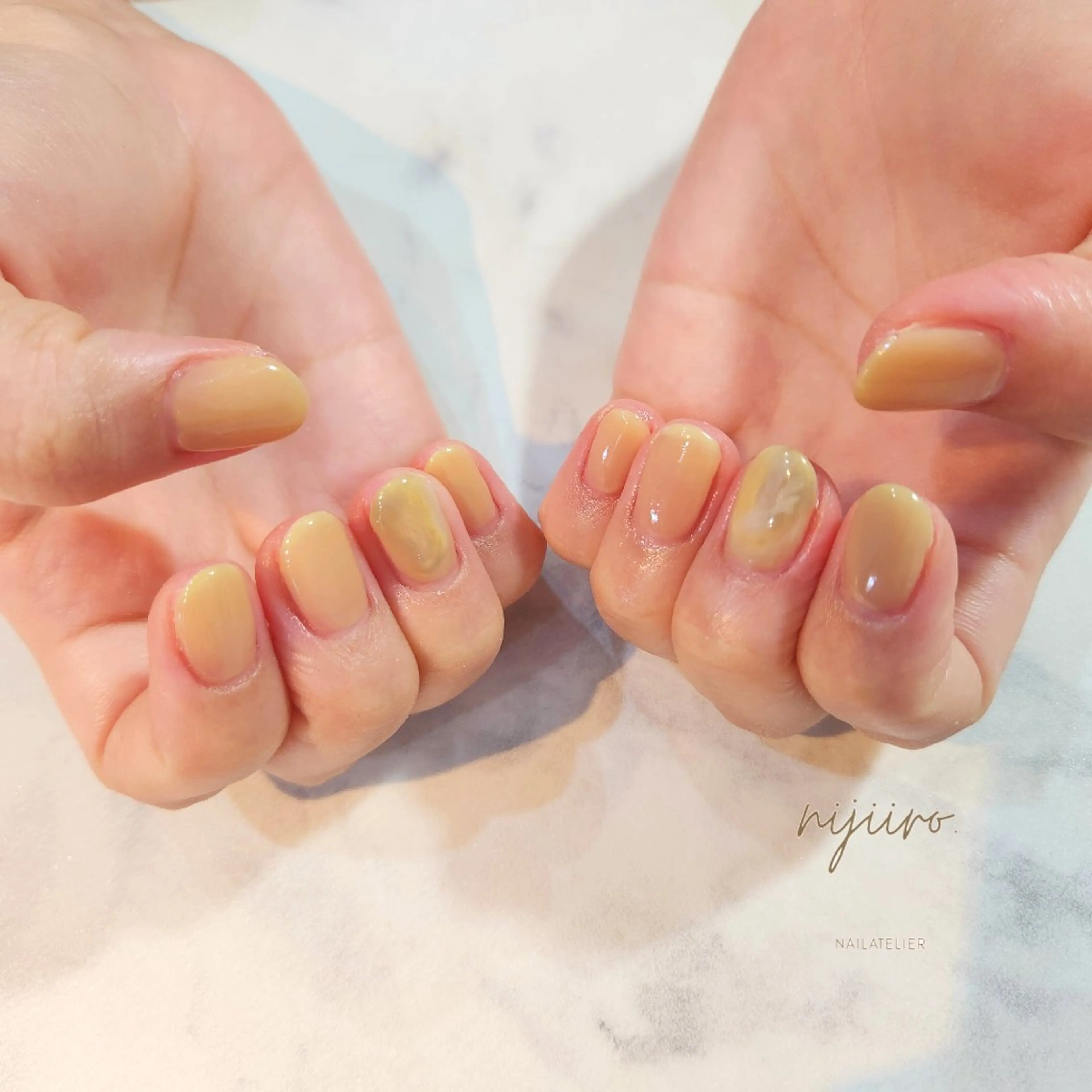 ネイル ハンドネイル nailatelier nijiiro.所属・nijiiro🌈 サトウのネイルデザイン