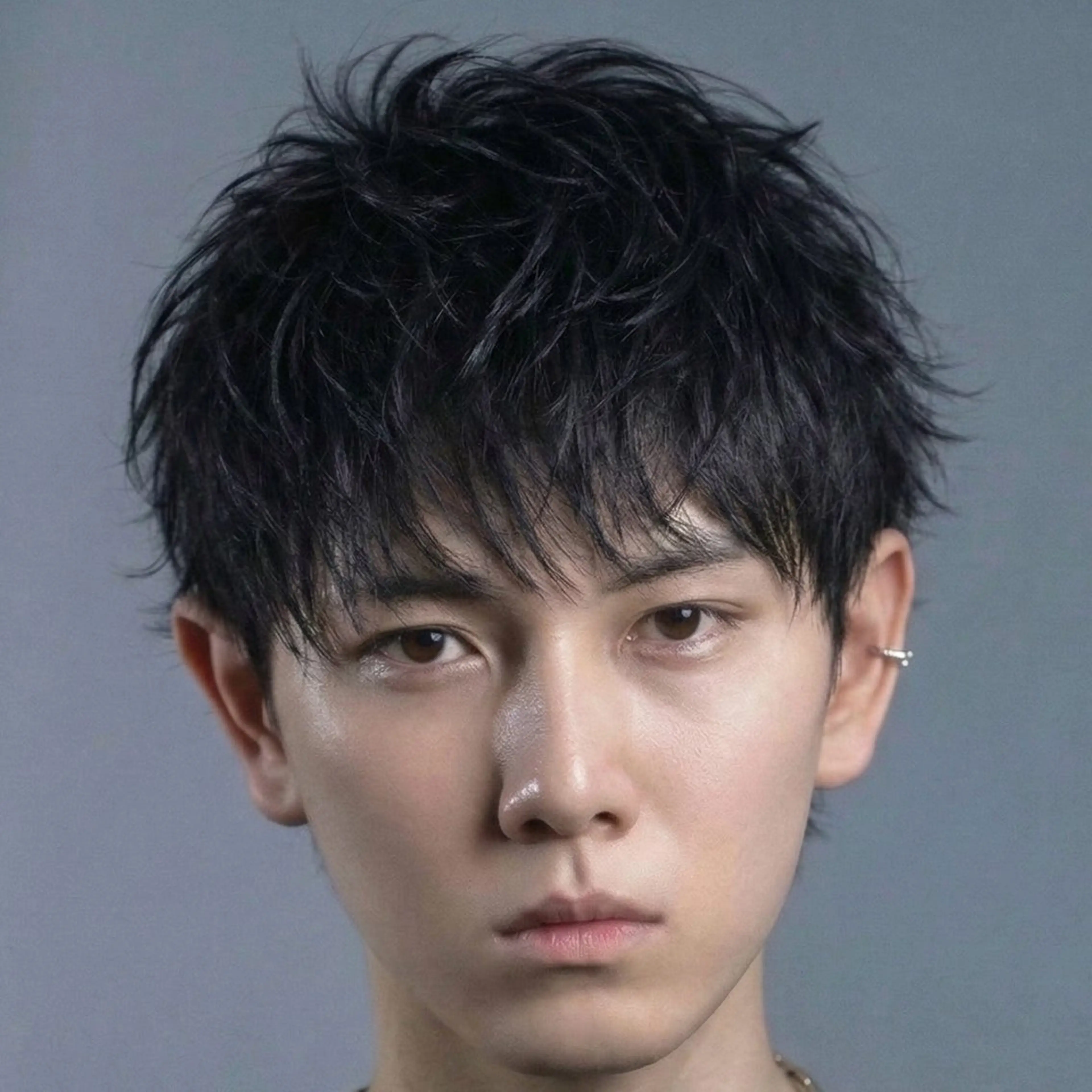 🎩メンズカット🎩束感マッシュの写真