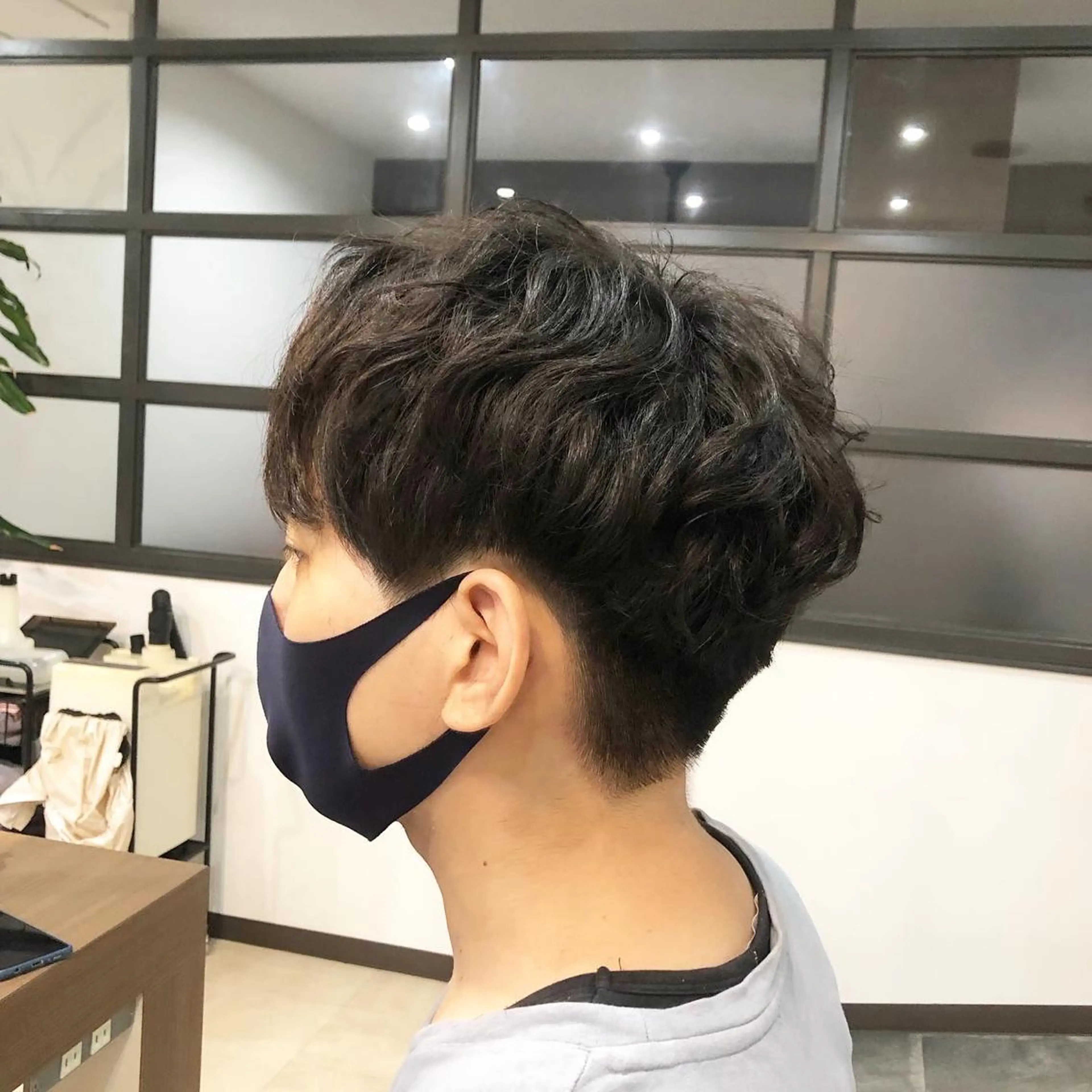 メンズ マッシュ メンズパーマ SOL .✂︎ 松永李帆のヘアスタイル