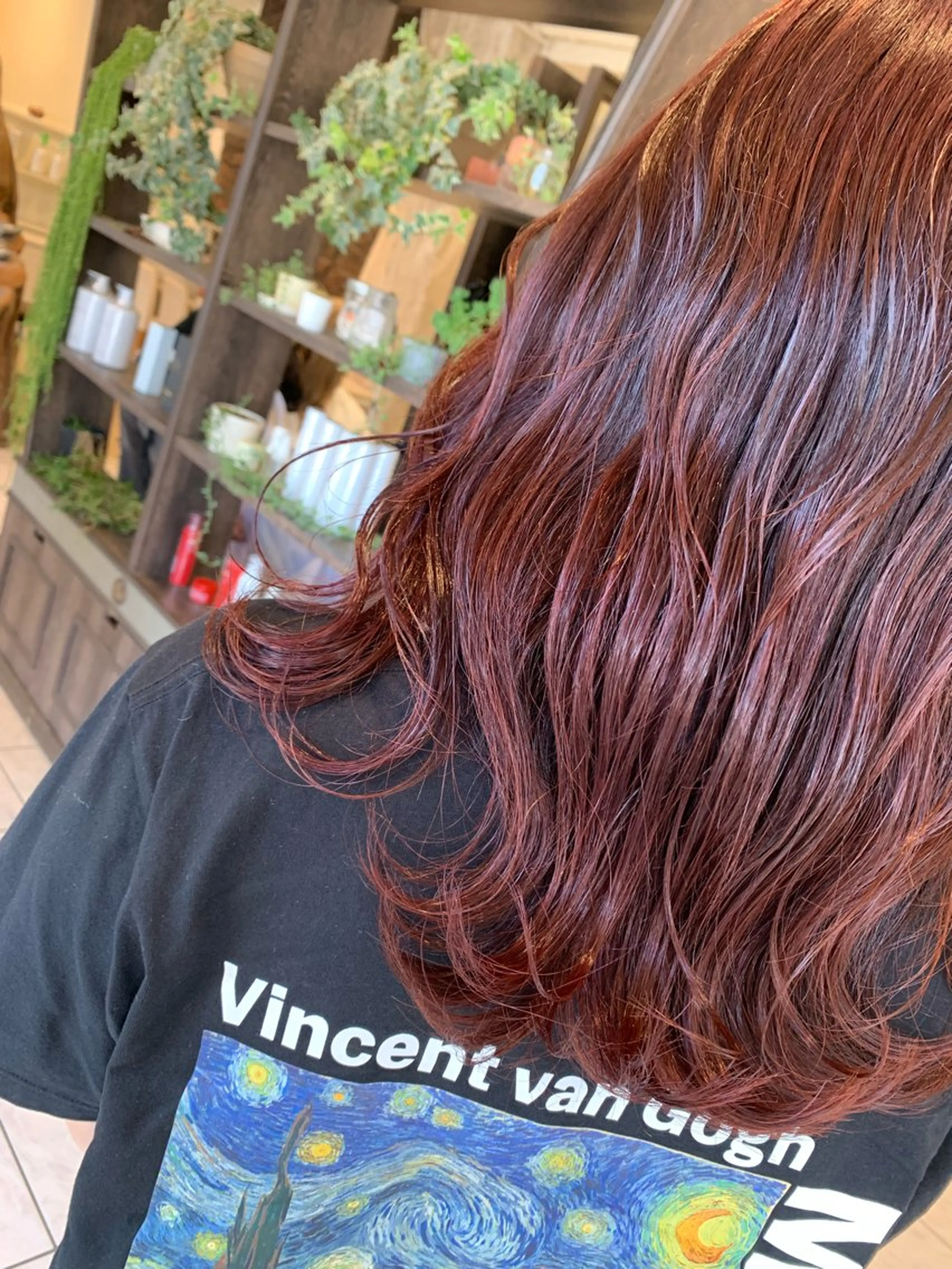 セミロング カラー シャルム所属・美容室シャルム⭐️ 清水 勇希🩷のヘアスタイル