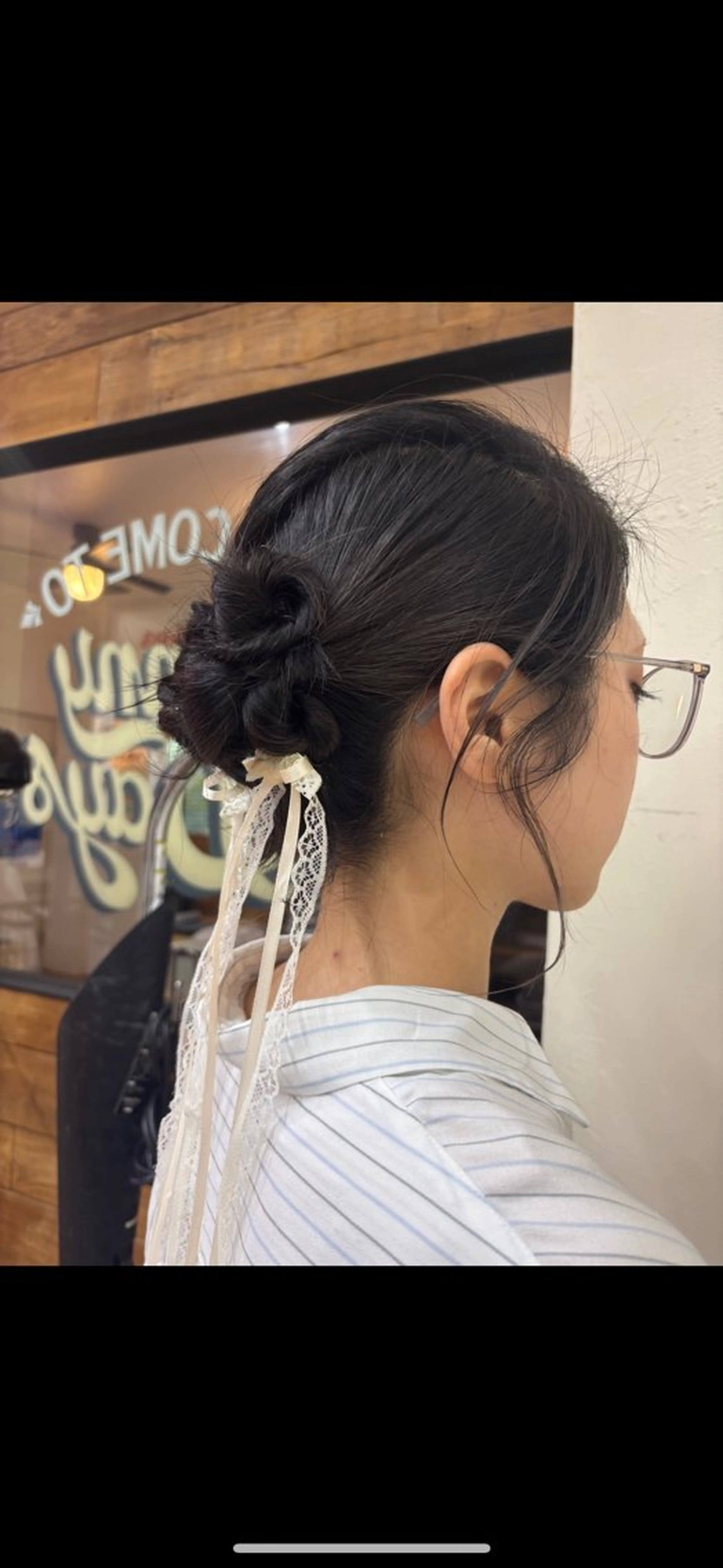 ヘアアレンジ 落合 そらのヘアスタイル