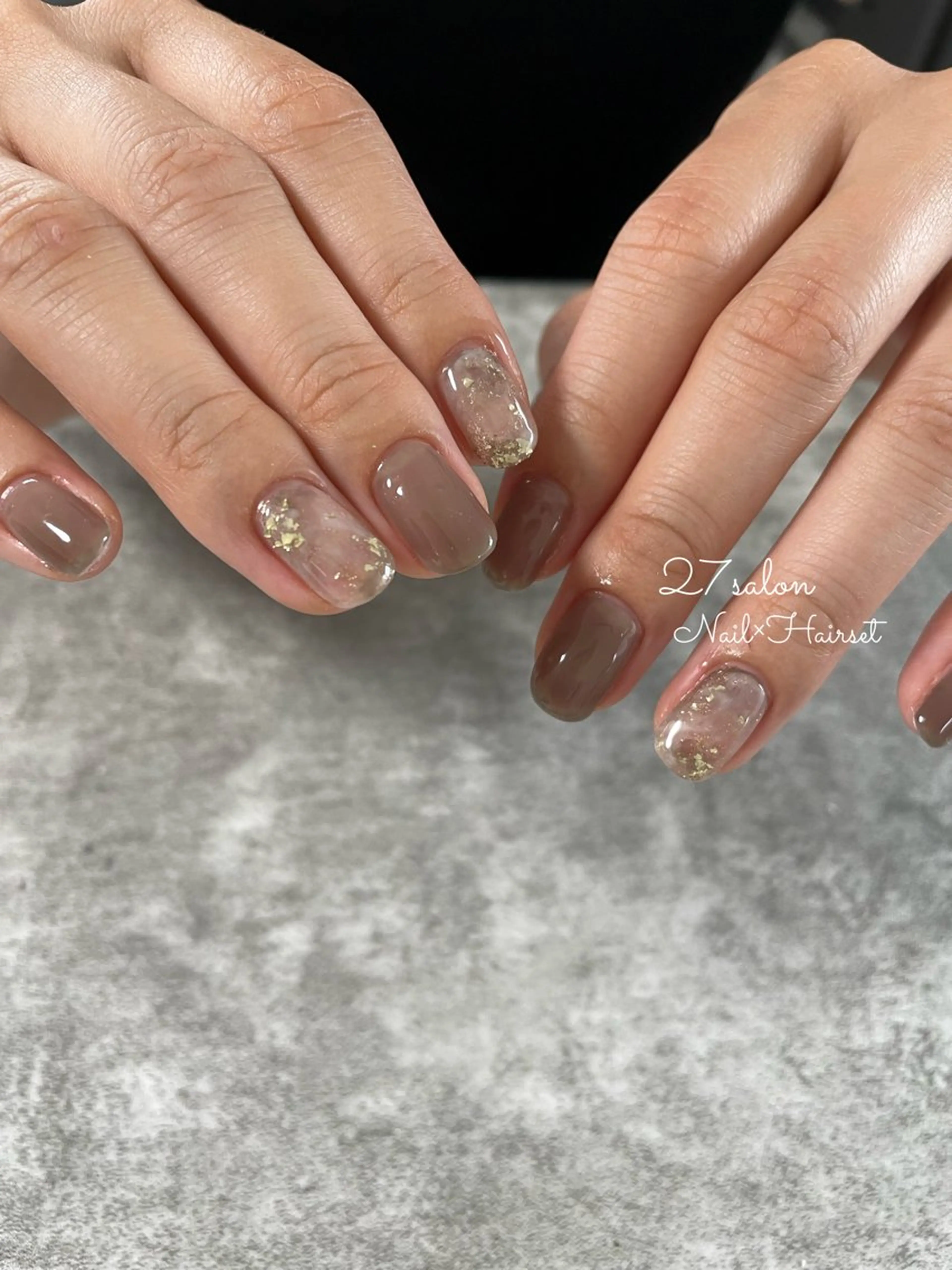 ネイル ニュアンスネイル 27salon yuinaのネイルデザイン