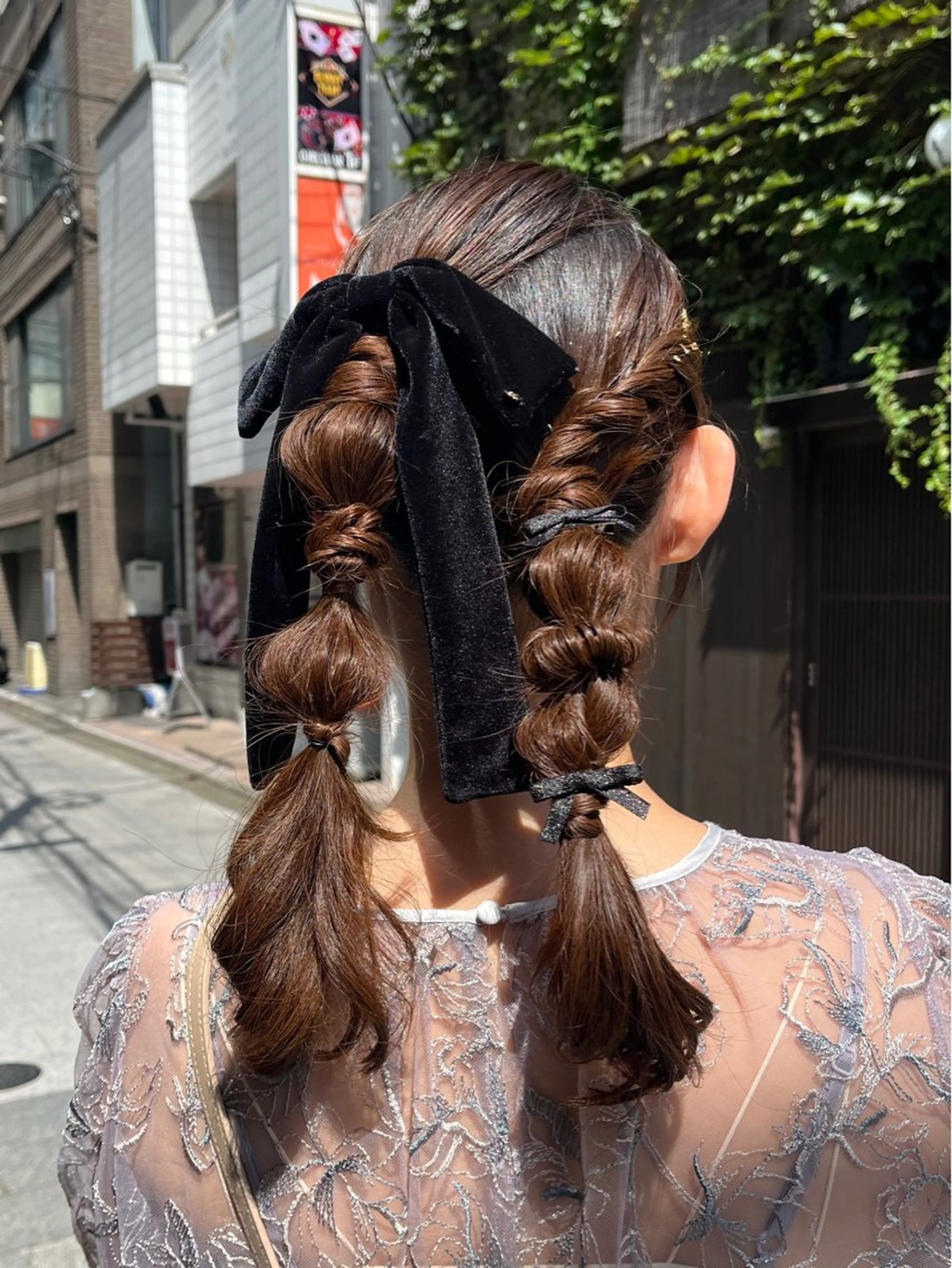 ロング ヘアアレンジ ヘアセット ユウ  二子玉川駅 半個室サロンのヘアスタイル