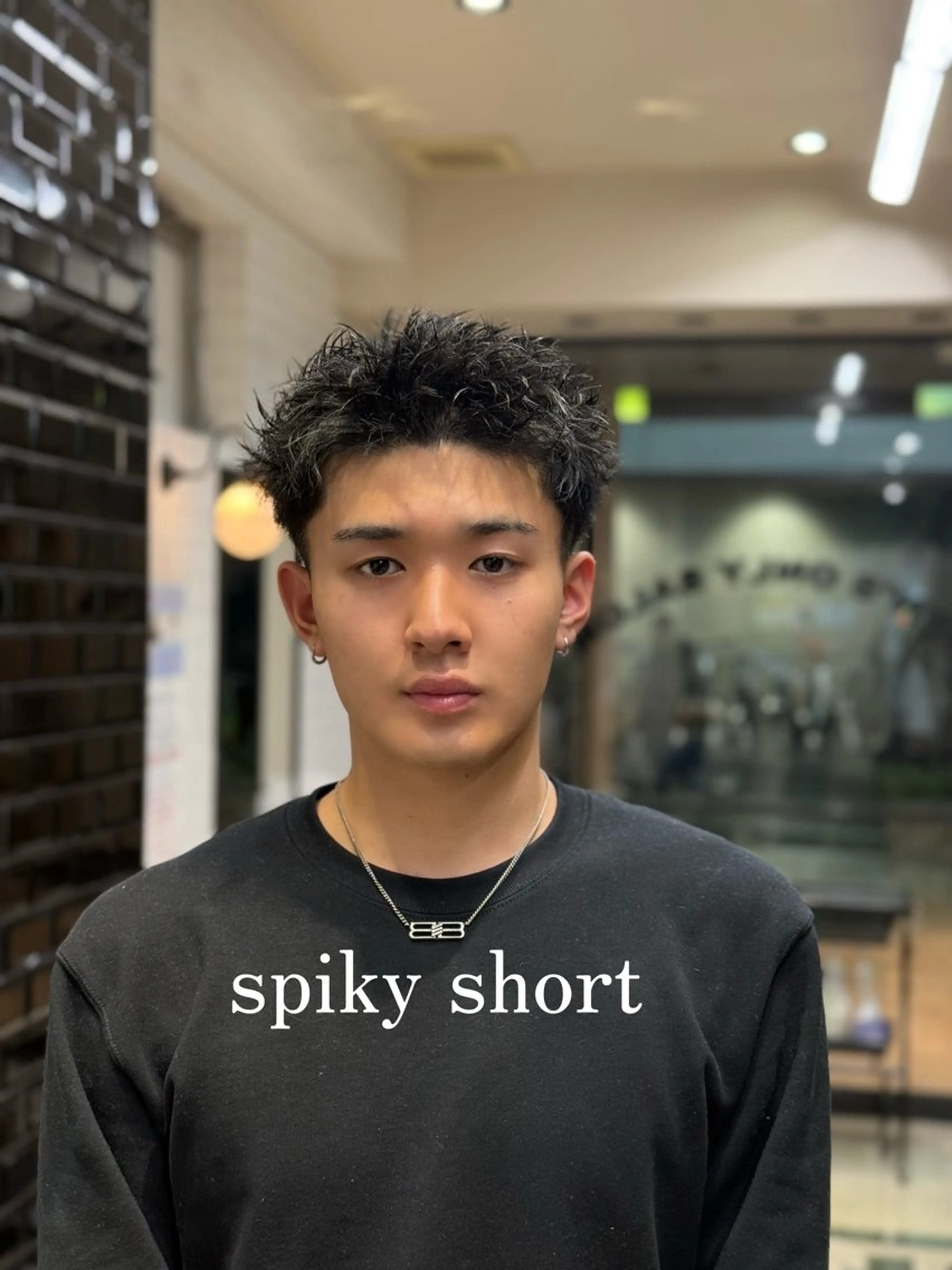 ショート パーマ メンズ カット パーマ シフト今泉所属・パーマ・カラー特化/ メンズ美容師米田幸平のヘアスタイル