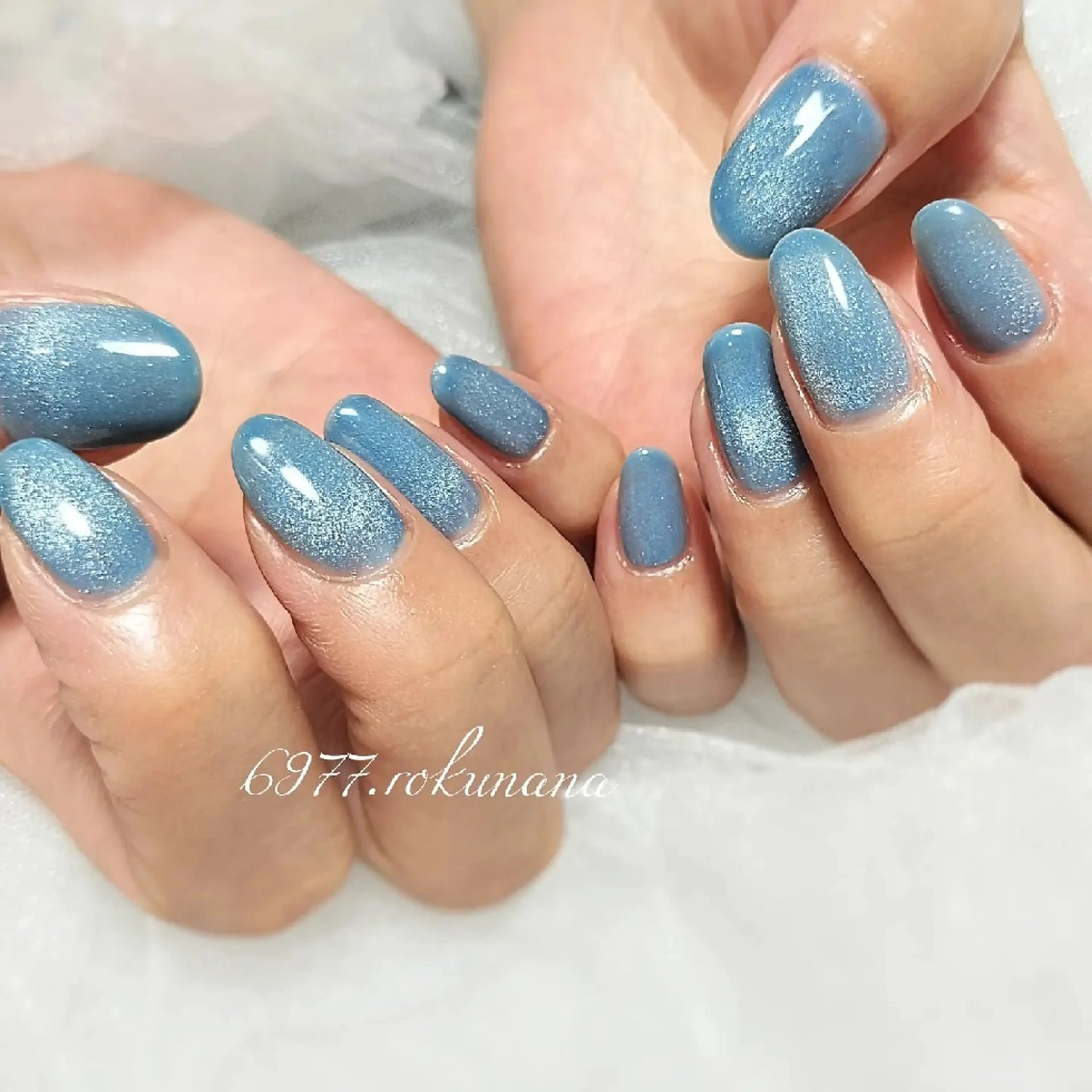 ネイル マグネットネイル rokunana 佐野のネイルデザイン