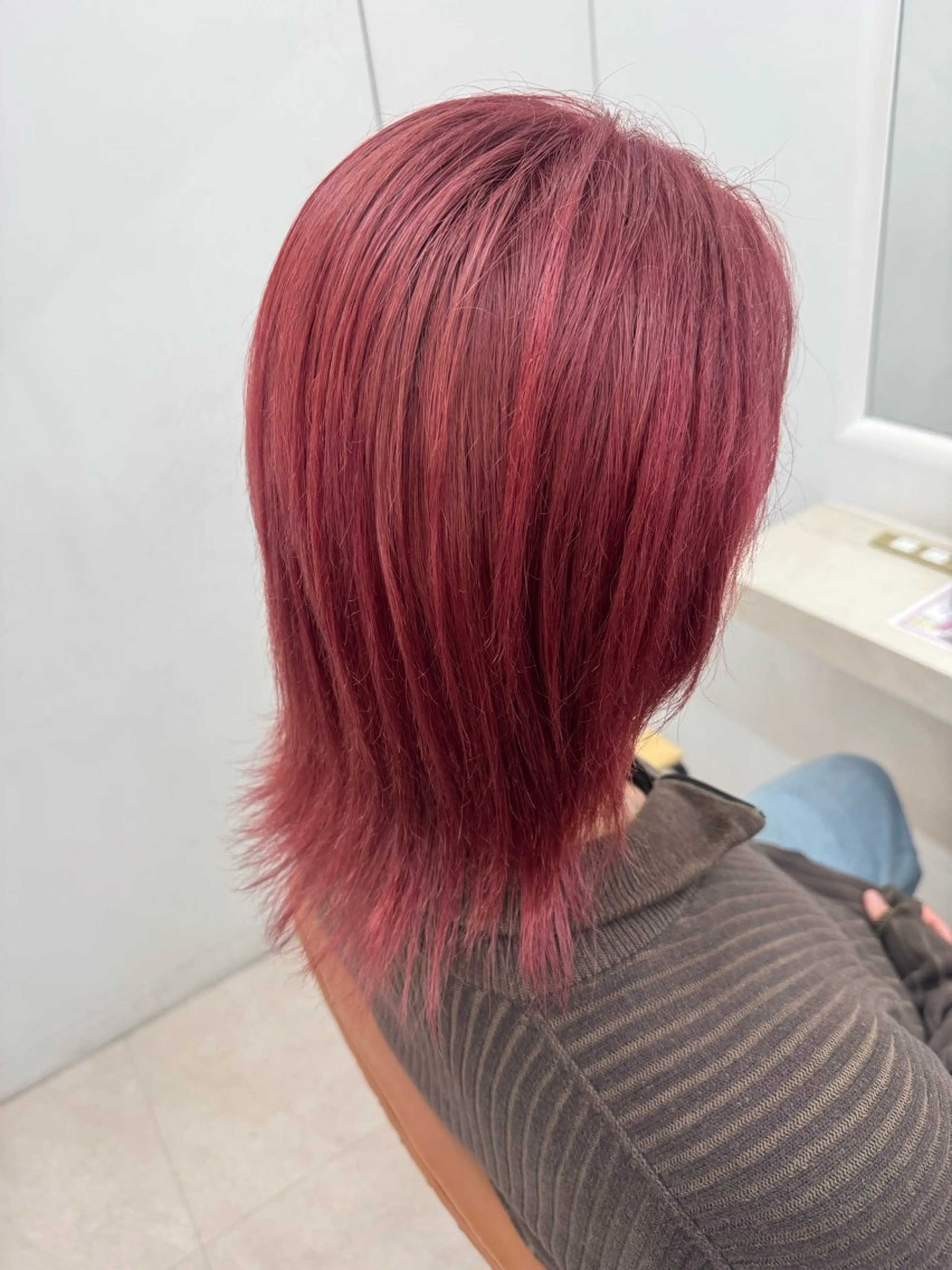 ミディアム カラー 無料ボブカットモデル 様募集中/あいらのヘアスタイル