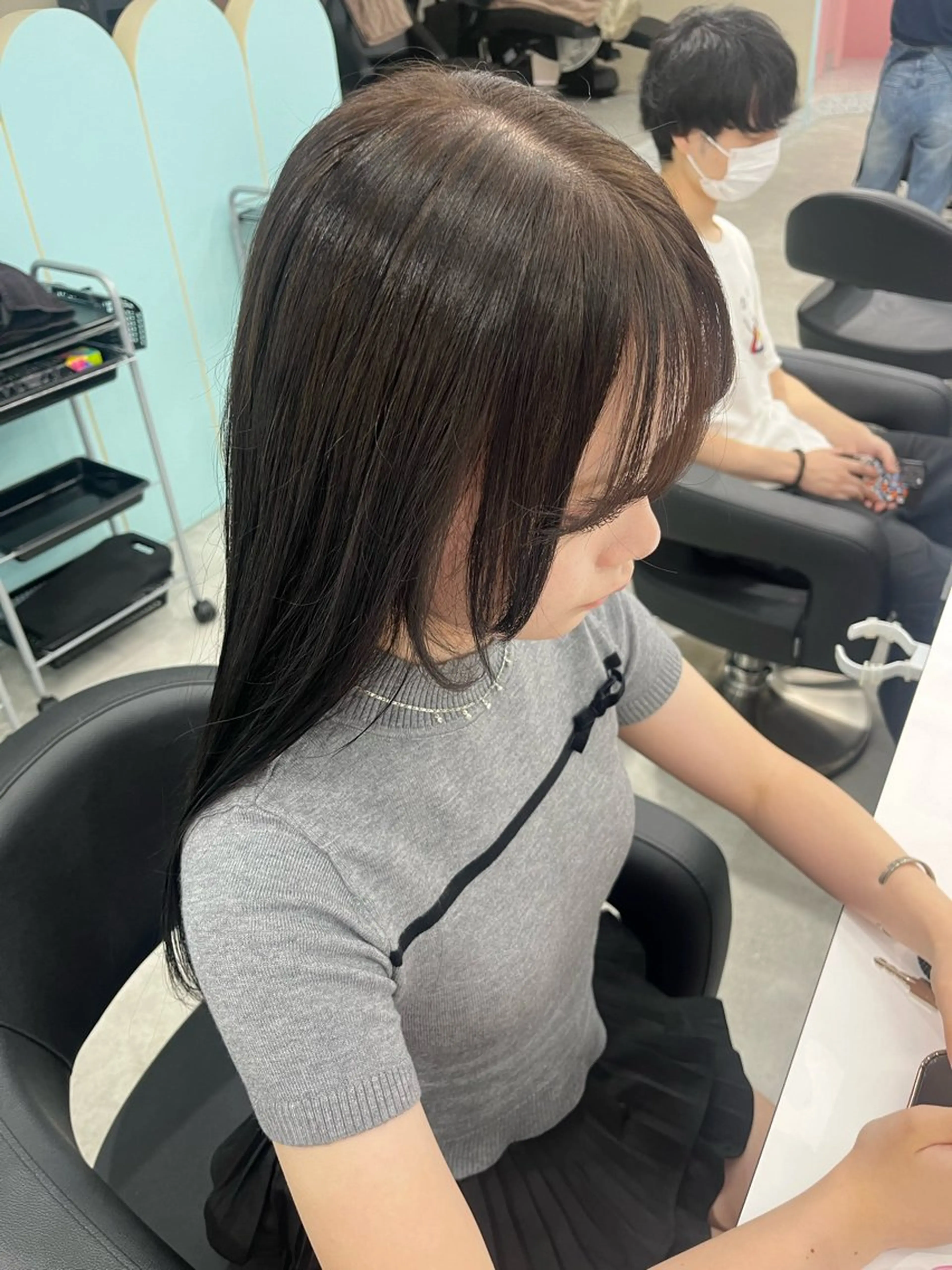 ロング カラー みう/仙台/暖色/ 艶髪/顔周りカット/のヘアスタイル