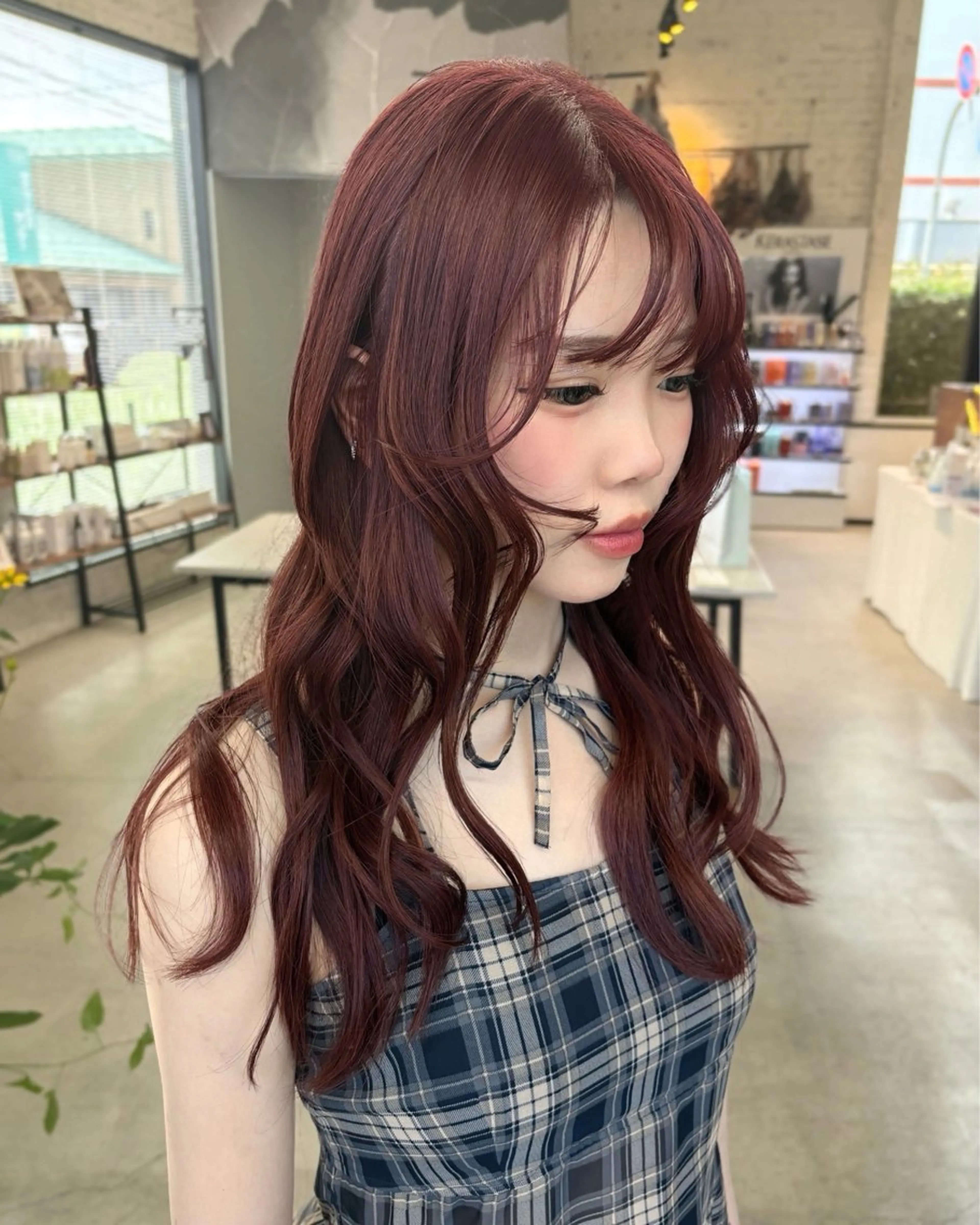 ミディアム MAEDA 西金沢美容室のヘアスタイル