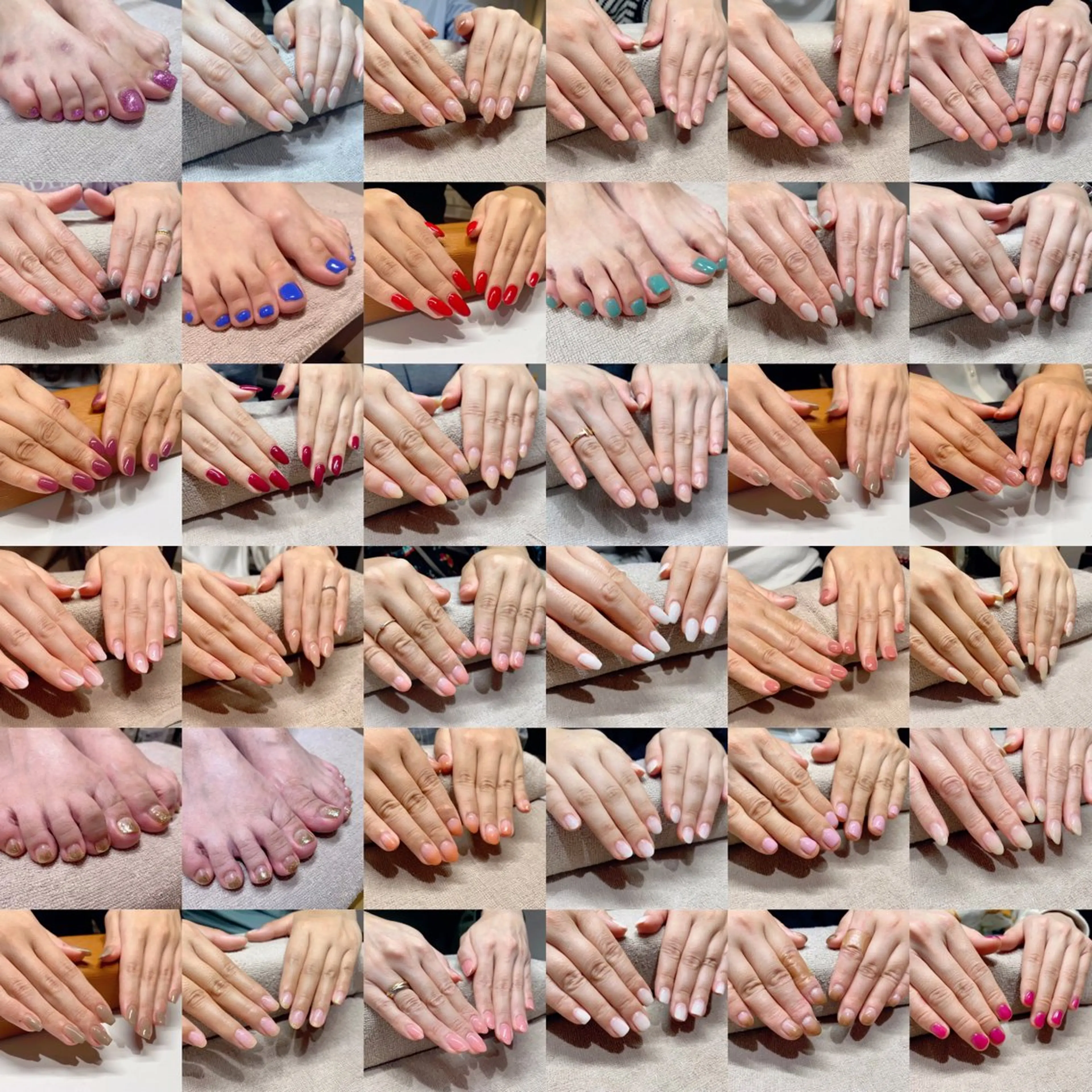 ネイル アートネイル フットネイル グラデーション ラメ(グリッター) ラメグラデーション nail今村 澪奈のネイルデザイン