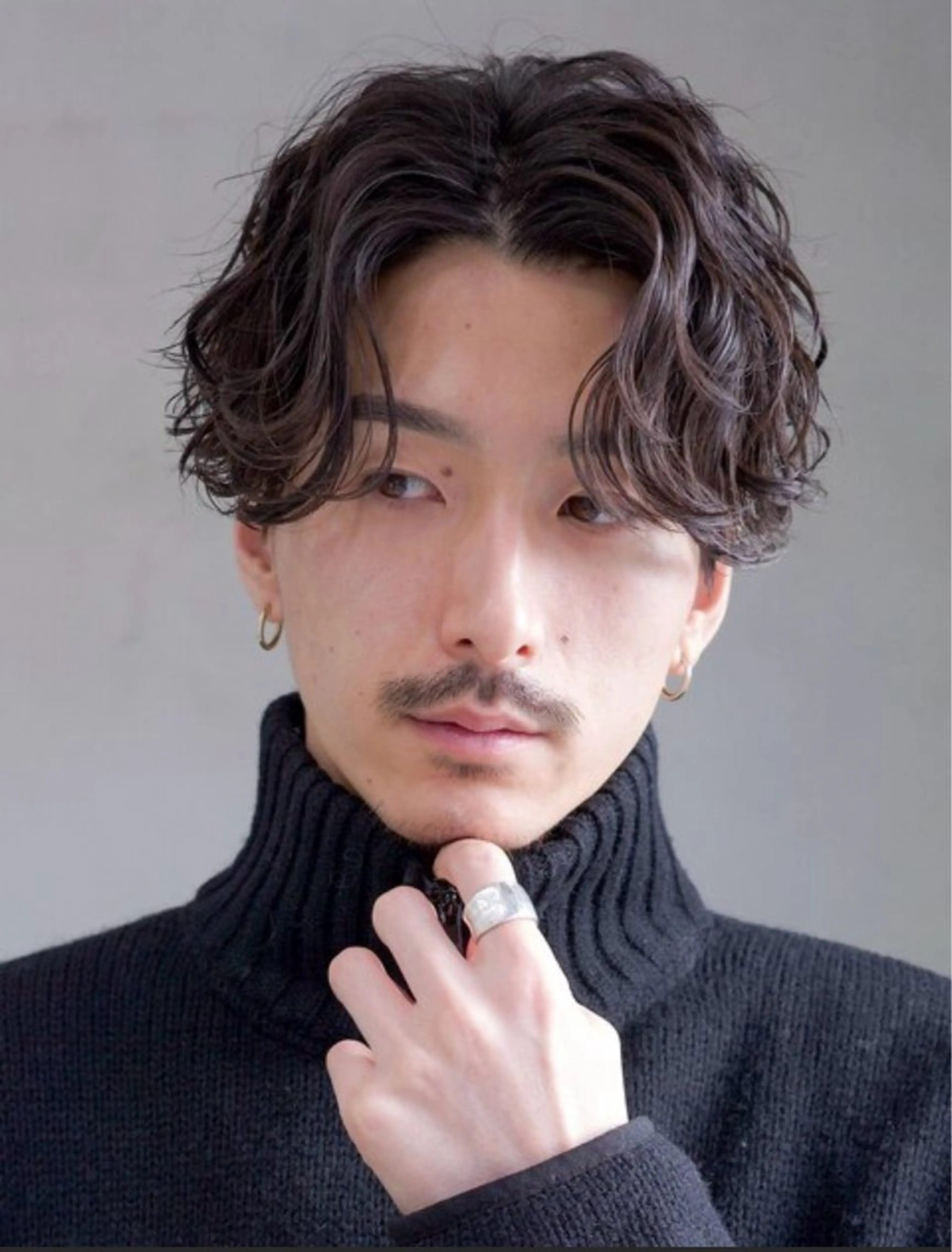 パーマ メンズ メンズパーマ ツイストスパイラルパーマ スパイラルパーマ ストレートパーマ カット パーマ メンズ/シャドウ/ 波巻き/kyogoのヘアスタイル