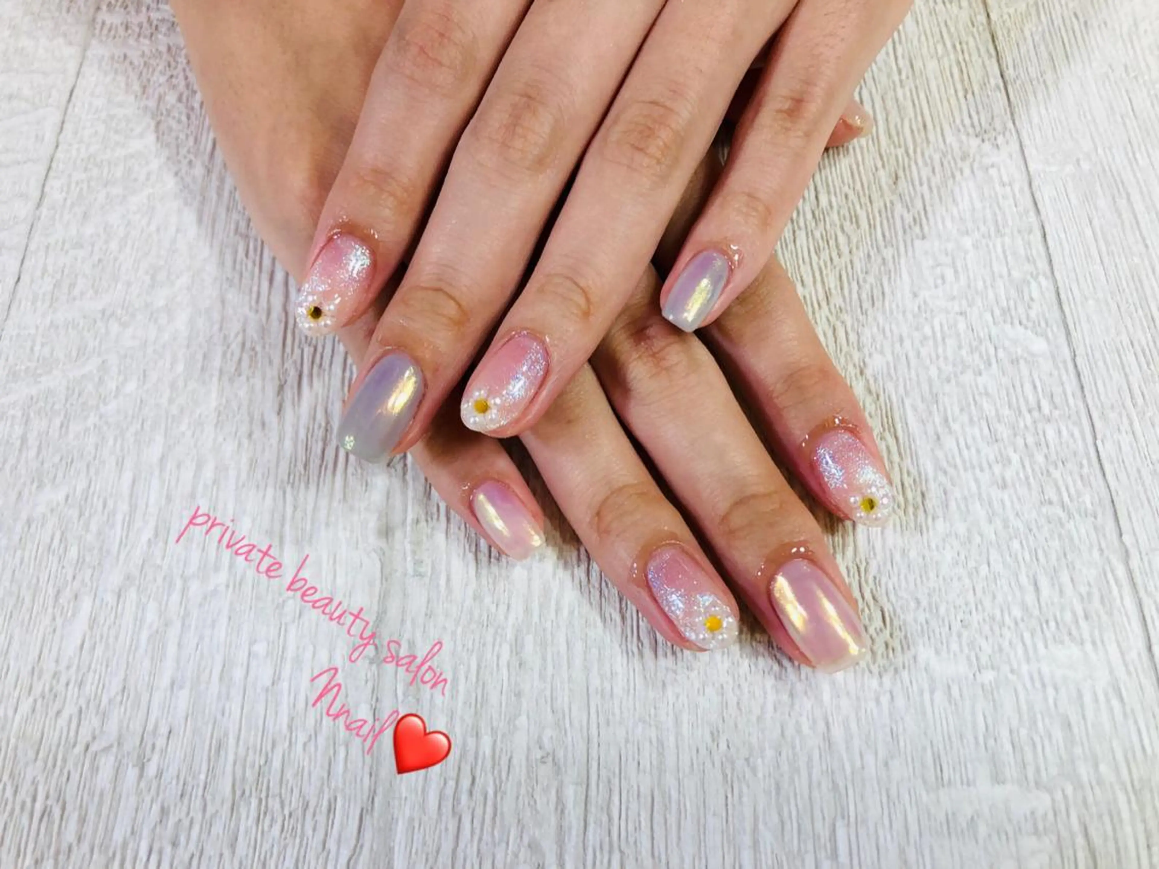 ネイル 持ち込み ハンドネイル 🌿Nnail🌿 プライベートサロンのネイルデザイン