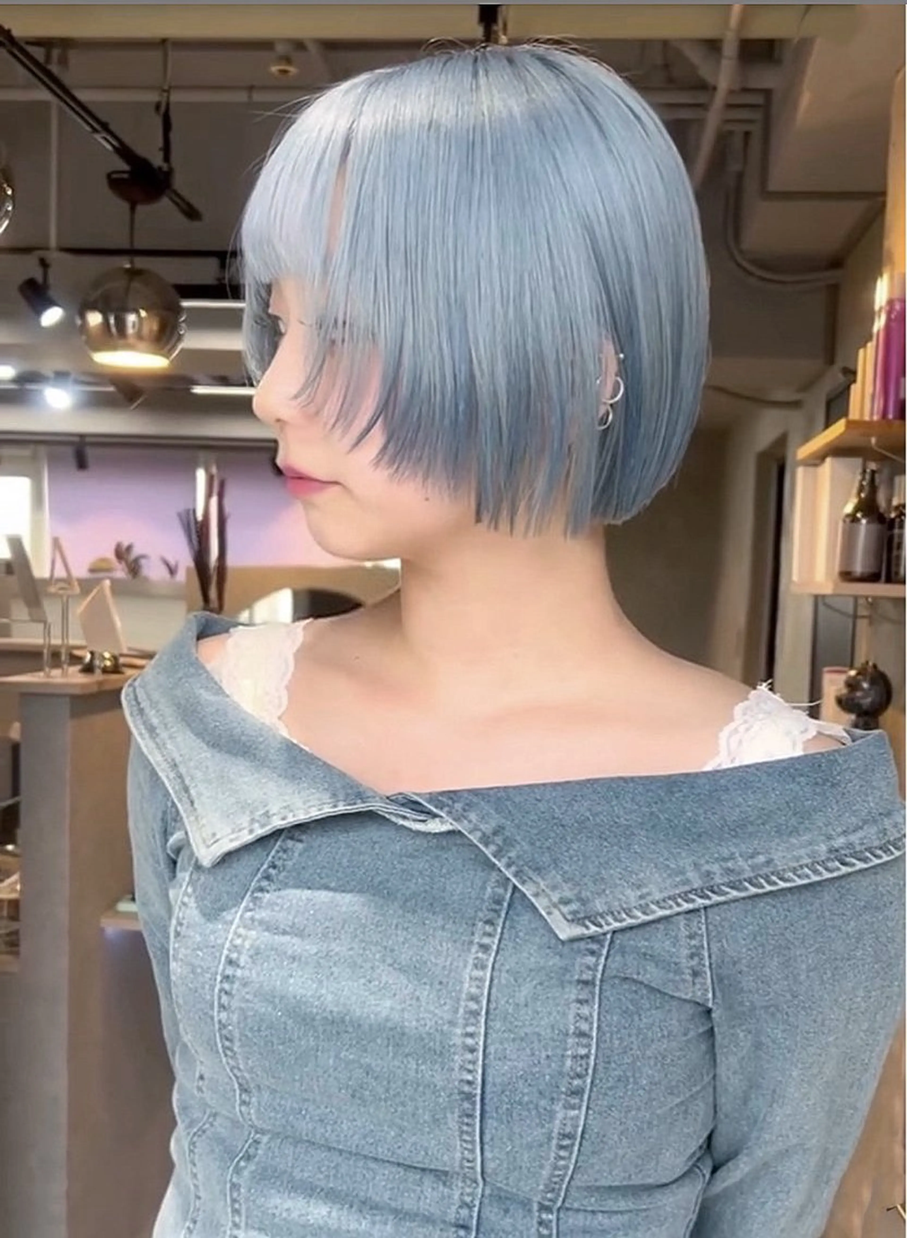 ショート カラー 心斎橋難波/カラー ココロのヘアスタイル