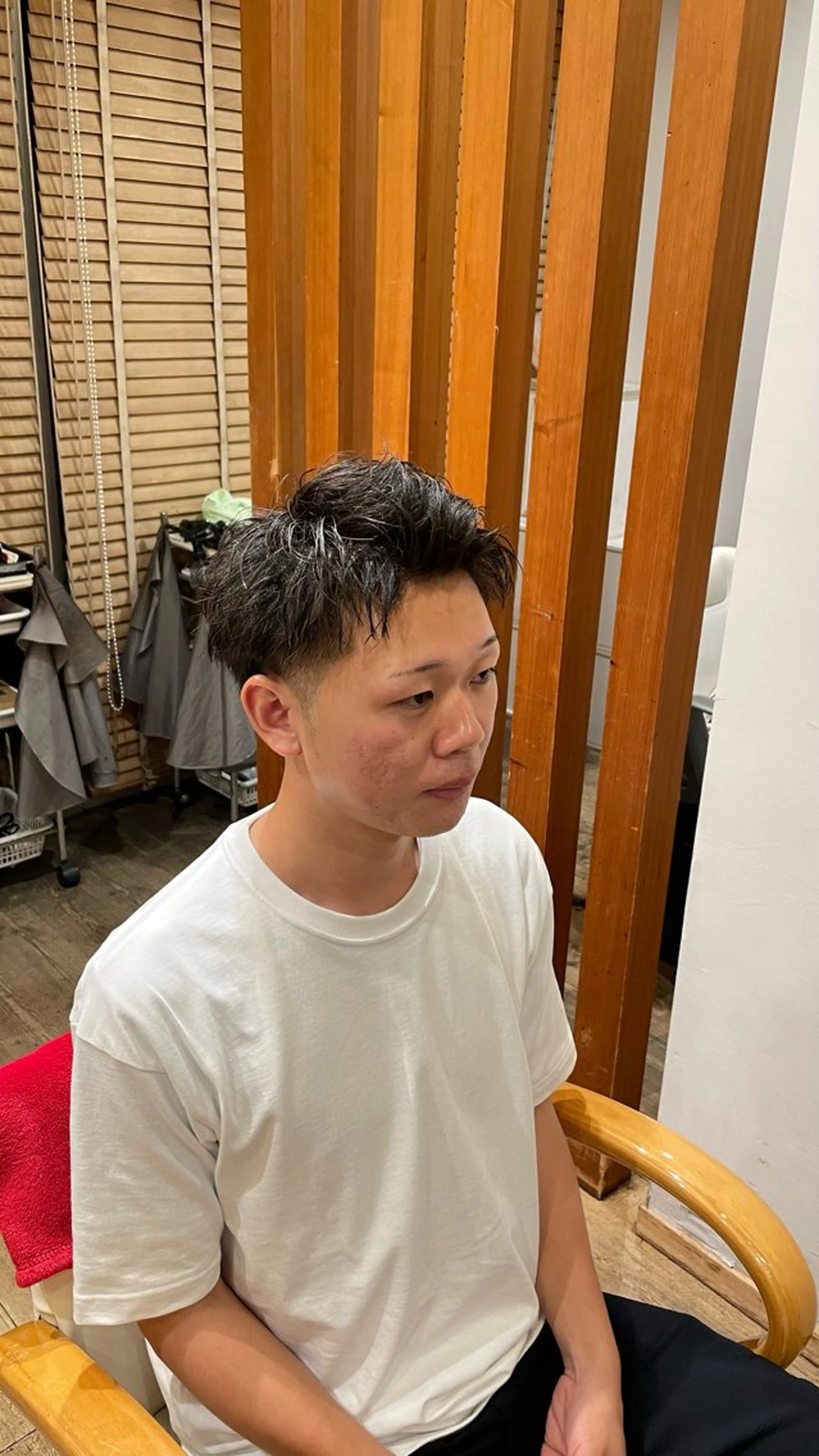 ショート メンズ 椿 大輔のヘアスタイル