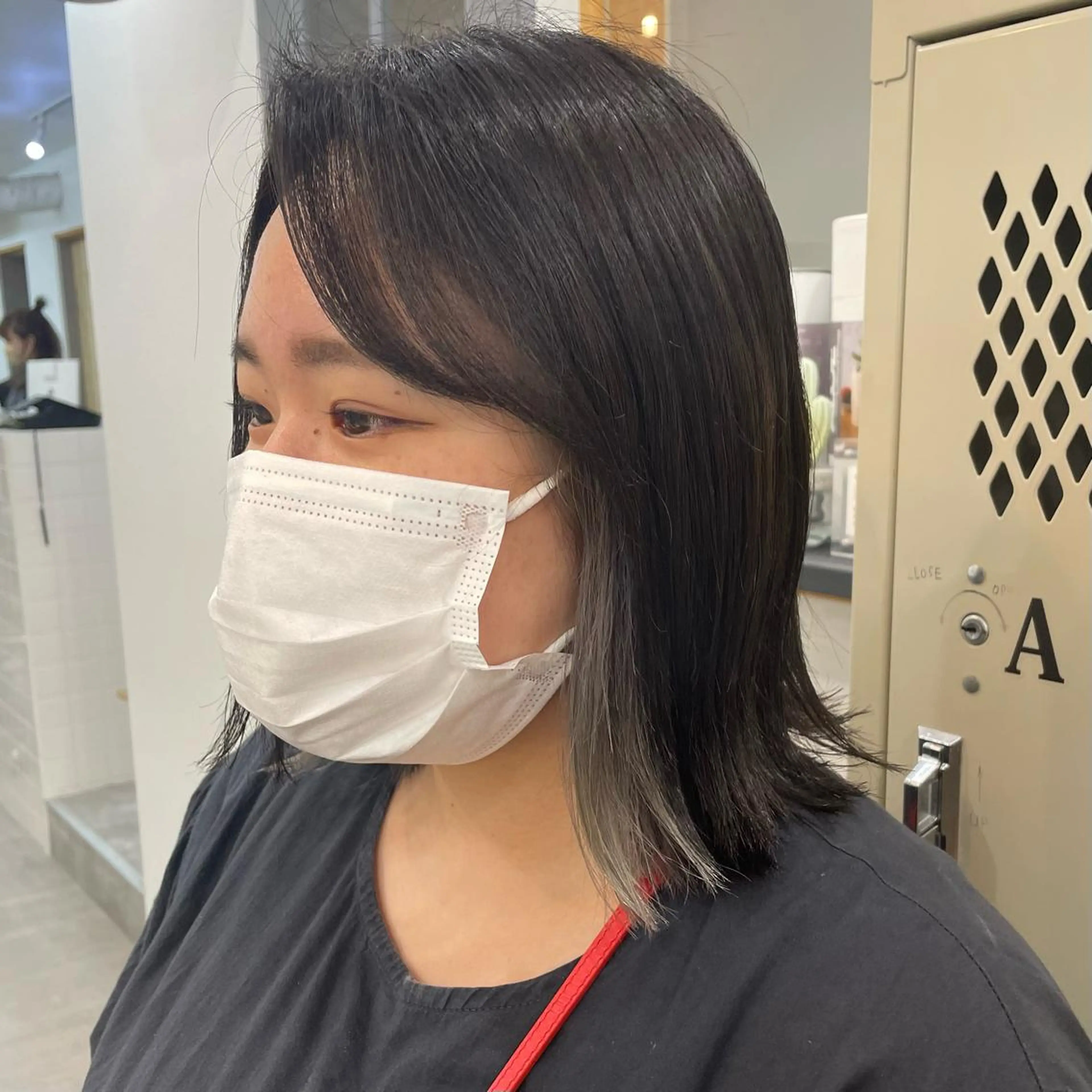 ミディアム カット ヘアカラー トリートメント SUNC/🤎 オオクマ　カナエ🤎のヘアスタイル