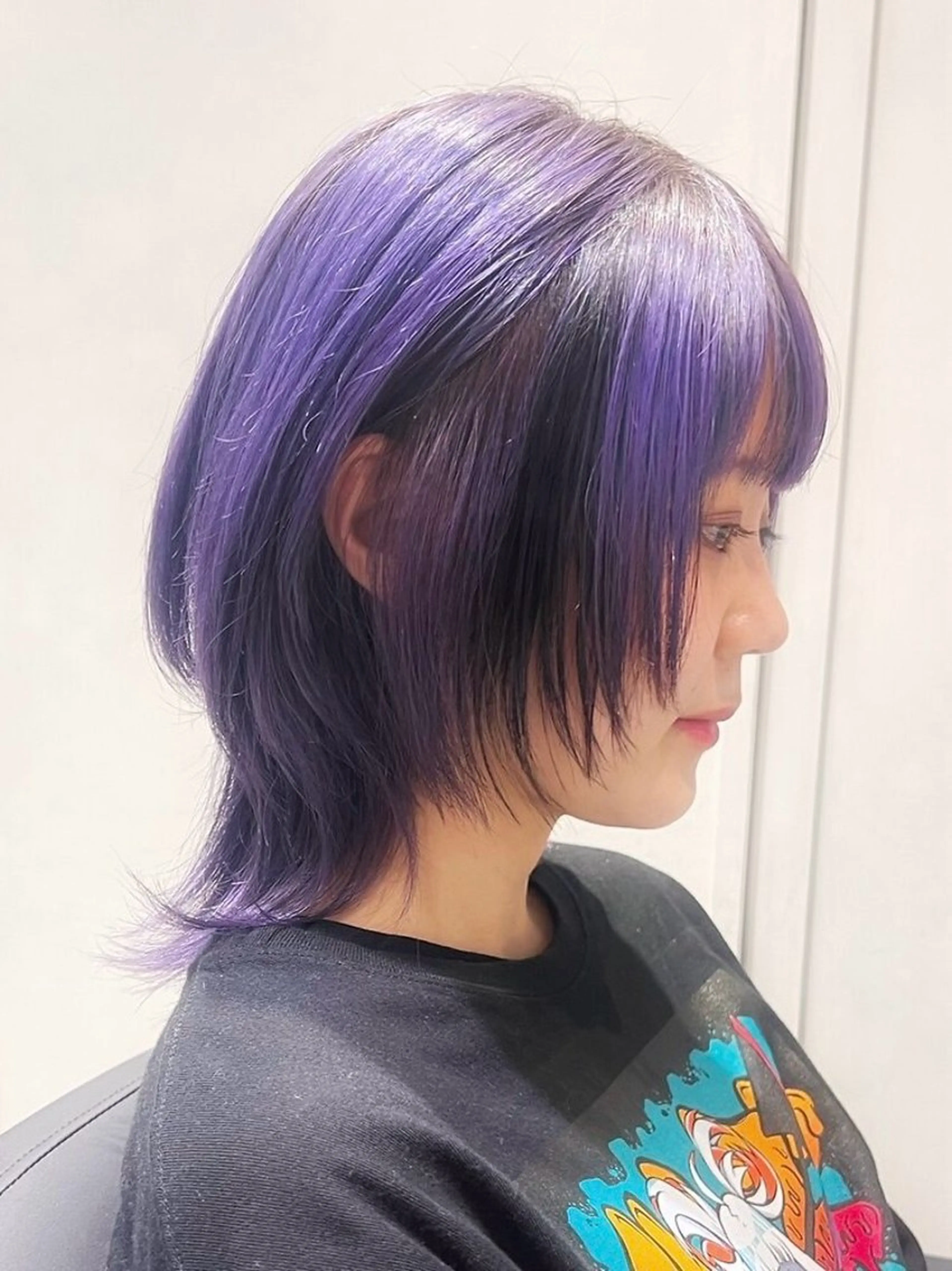 ロング カラー アッシュ ベージュカラー ブルーカラー 透明感カラー グレージュ カット ハイトーン/ブリーチ 💙みずき💙のヘアスタイル