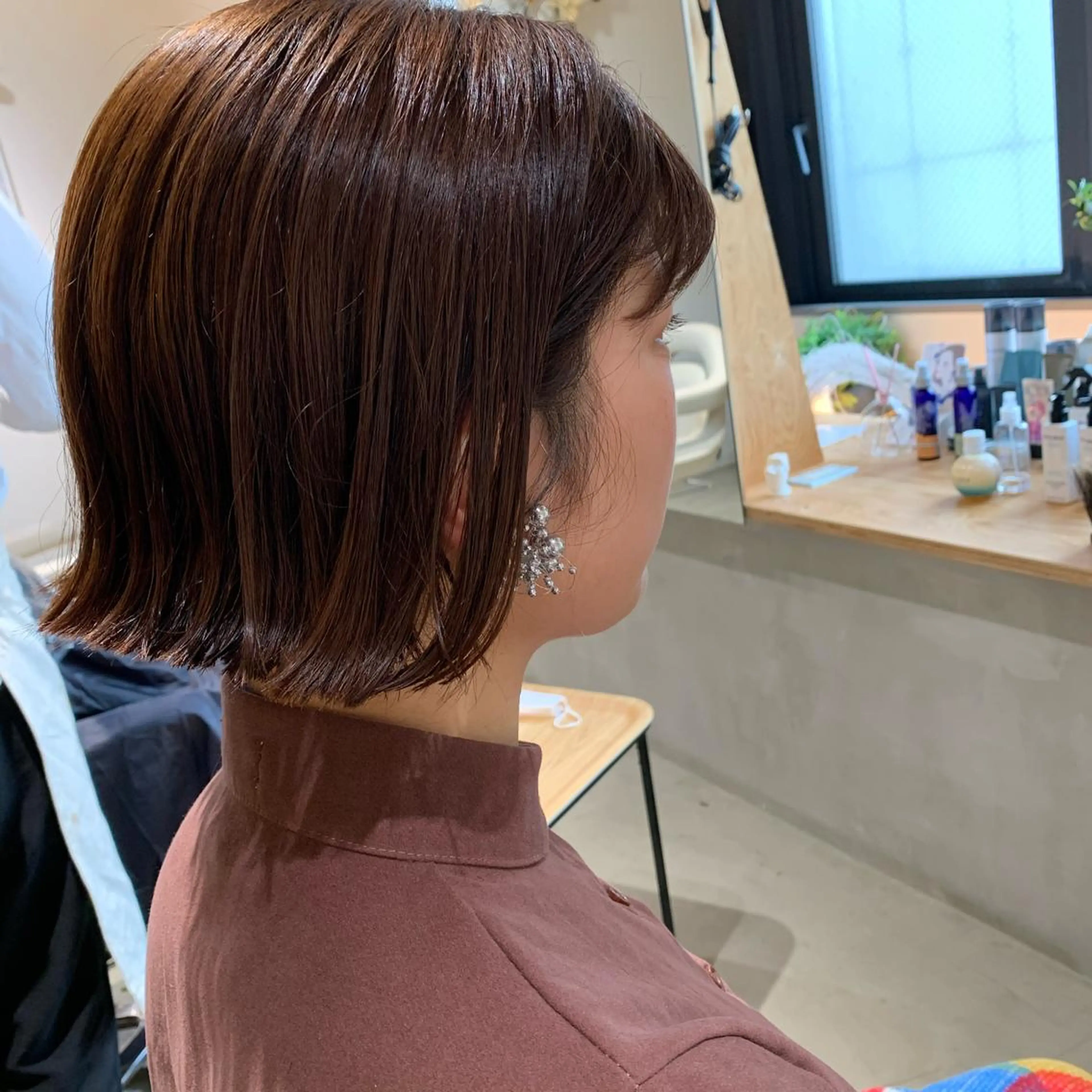 ショート 🍃marina🍃 韓国ヘア/Aujuaのヘアスタイル