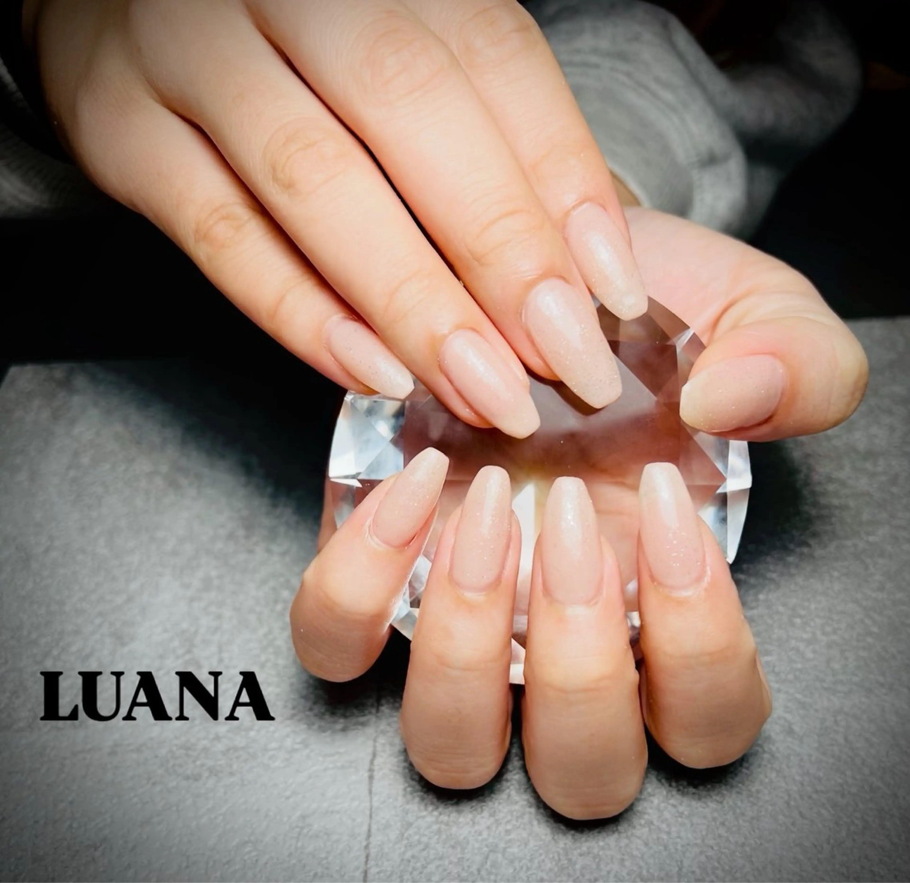 ネイル フラッシュネイル ラメ(グリッター) ハンドネイル nail salon LUANAのネイルデザイン