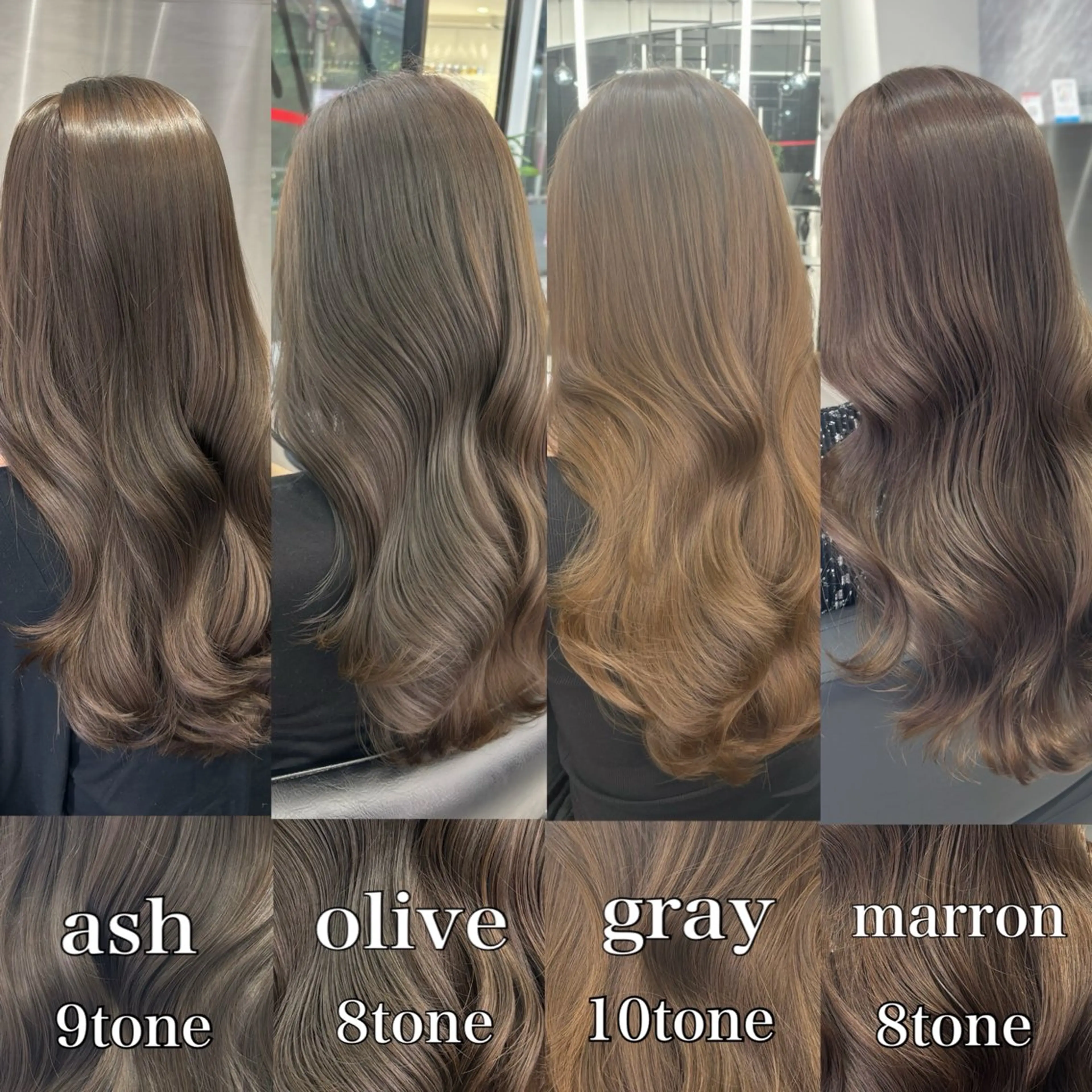 ロング カラー 心斎橋/ブリーチなし 髪質改善/レイヤーのヘアスタイル