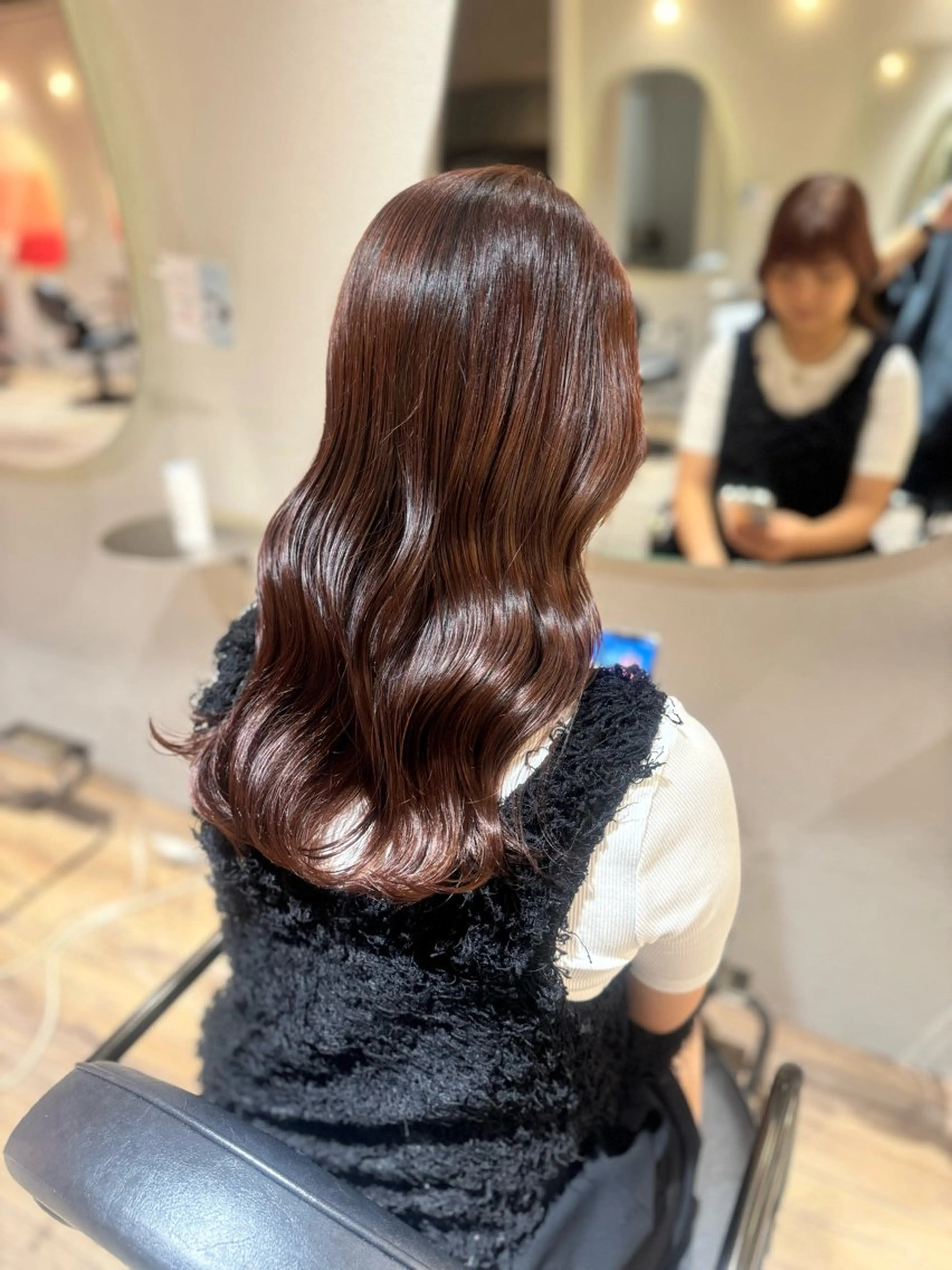 セミロング 【天満1艶髪】潤艶/ 髪質改善🌹釣本竜哉のヘアスタイル