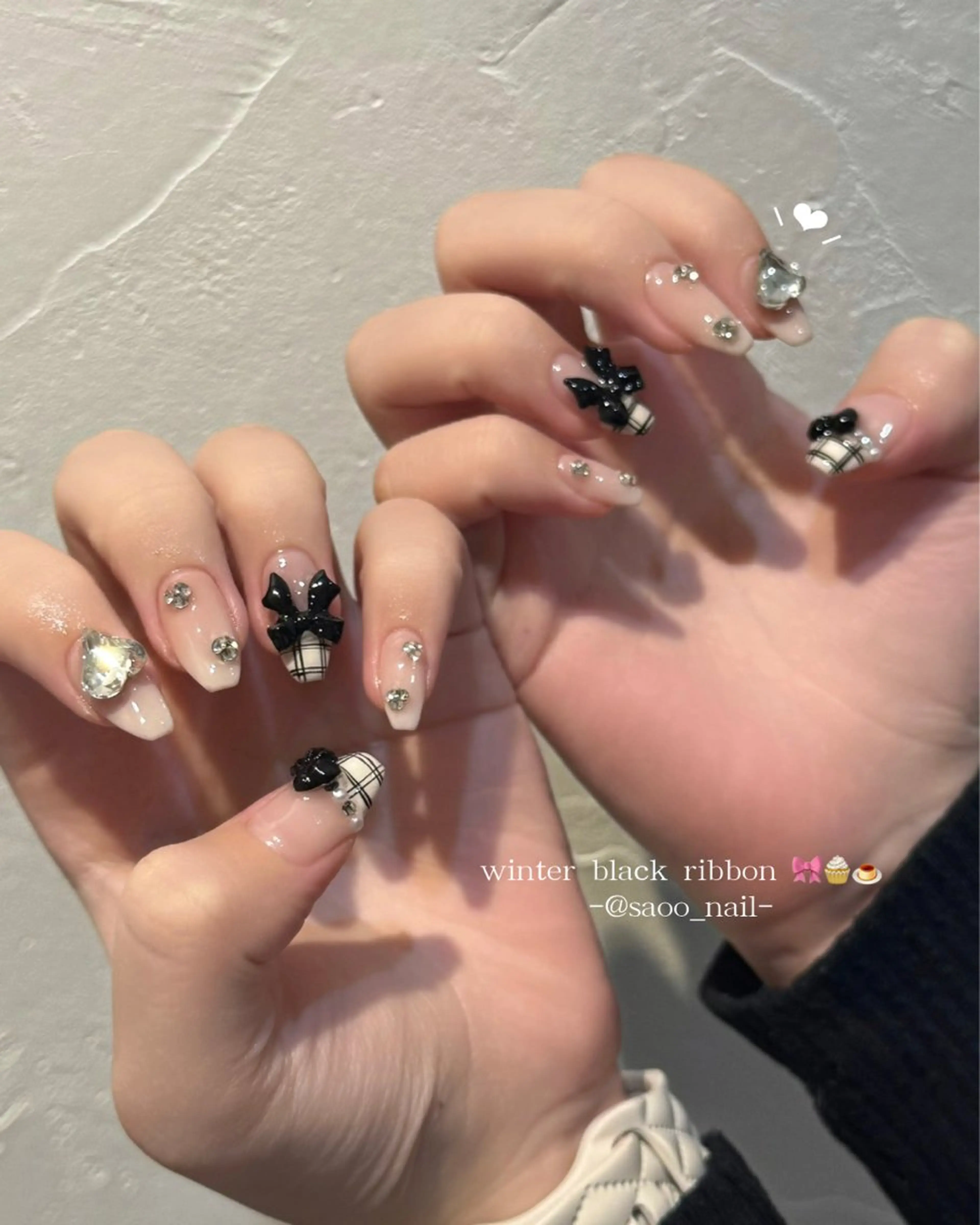 ネイル ハンドネイル 🎀sao🎀銀座 韓国/ワンホンネイルのネイルデザイン