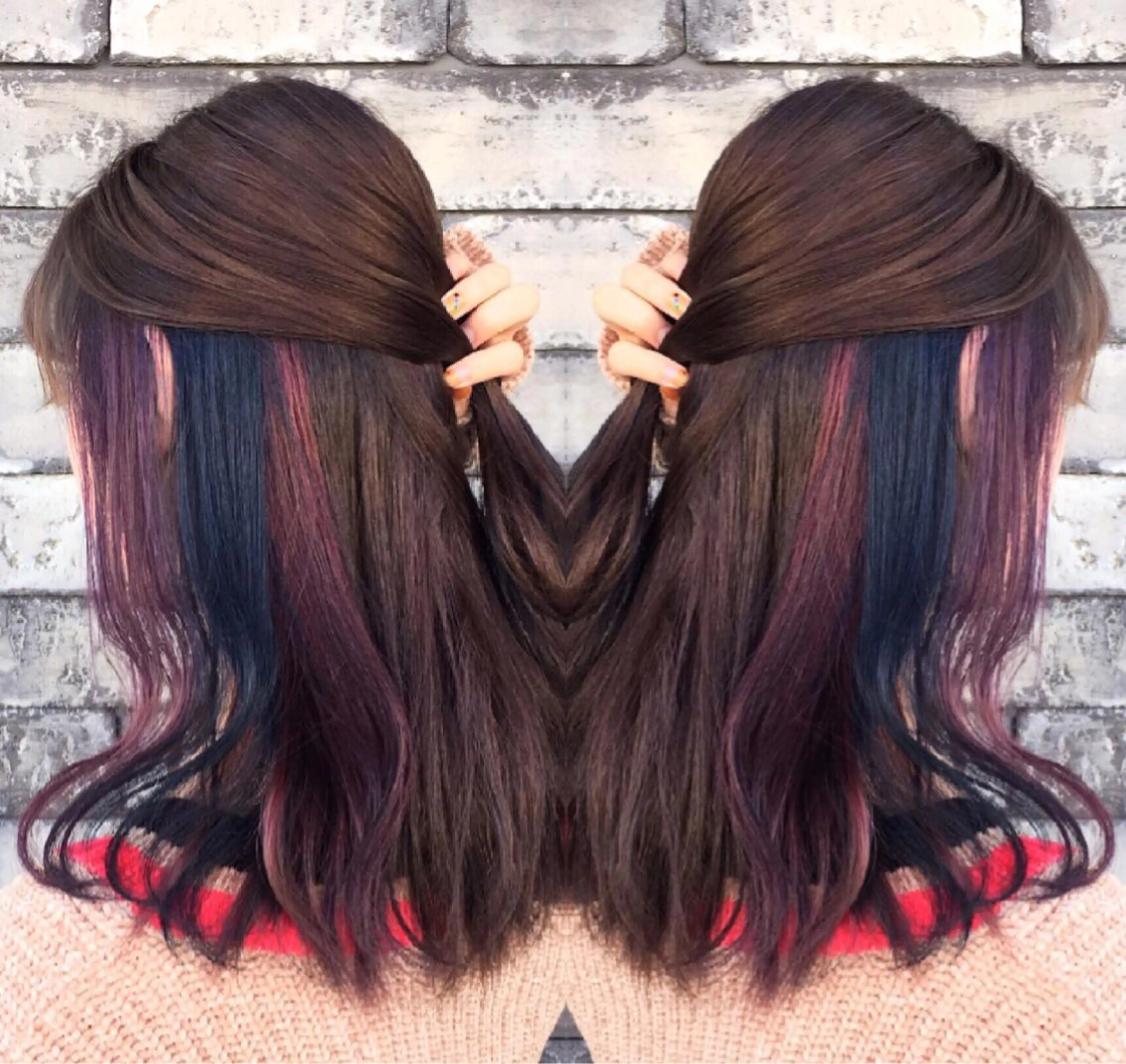 ミディアム パープルカラー 外国人風カラー 学生 ❤️千葉県代表❤️ 店長❤️柿本翔一朗のヘアスタイル